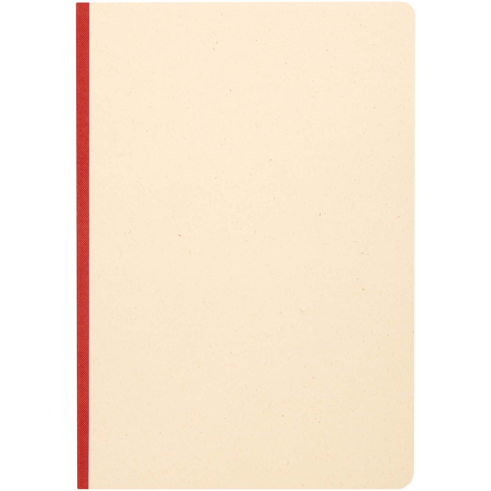 Liliana A5 Zuckerrohr und RPET Softcover Notizbuch ziegelstein