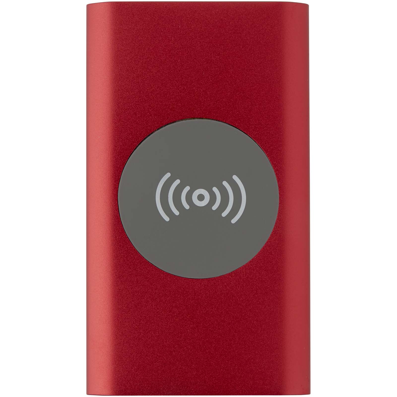 Juice 4000 mAh Typ-C kabellose Powerbank aus recyceltem Aluminium rot