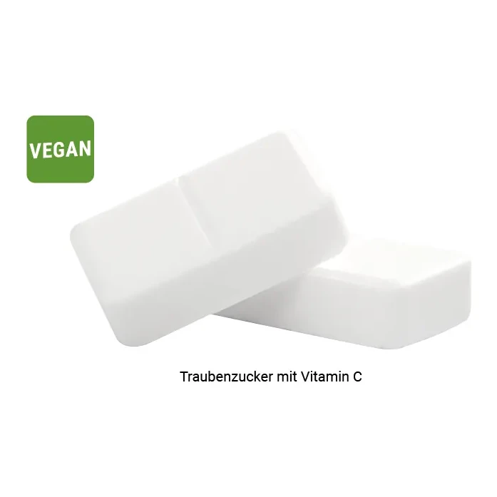 Energie Karte, Traubenzucker mit Vitamin C