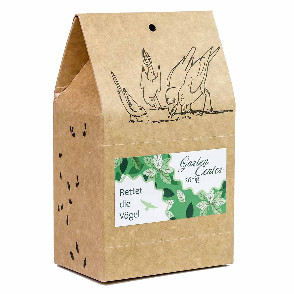 Vogelfutter To-Go - Weihnachten