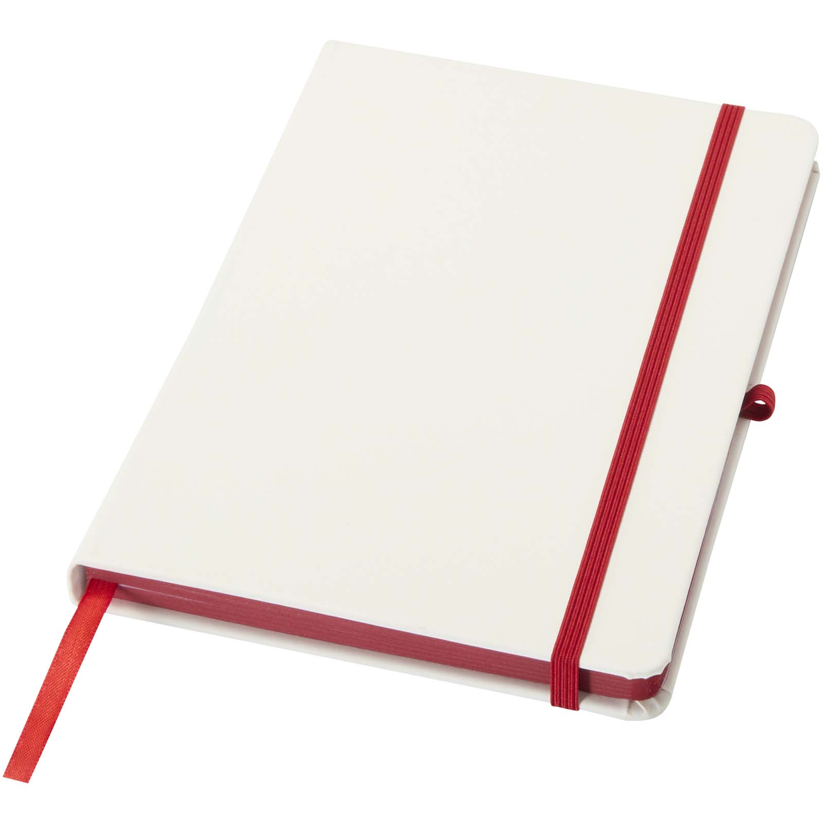 Spectrum A5 Hardcover Notizbuch mit farbigem Schnitt rot