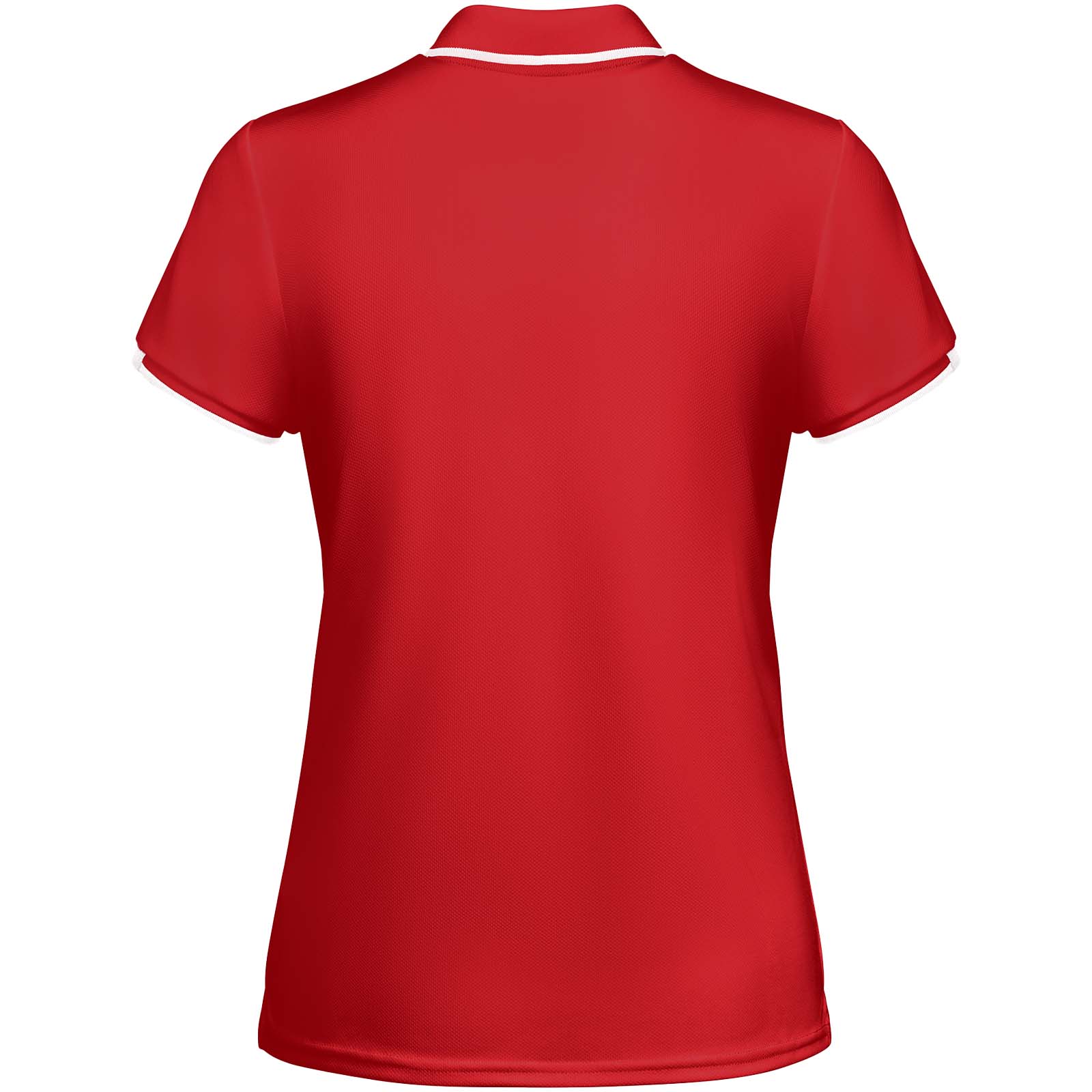Tamil 150 g/m² Sport Poloshirt für Damen rot, weiss
