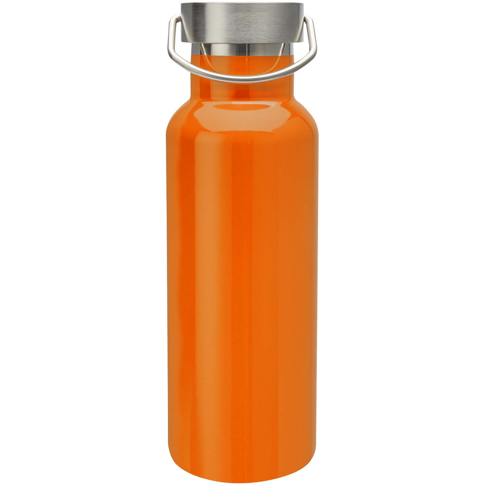 Thor 500 ml RCS-zertifizierte Trinkflasche aus Edelstahl orange