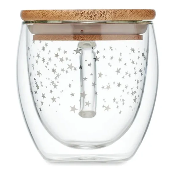 Becher Borosilikatglas Stern
