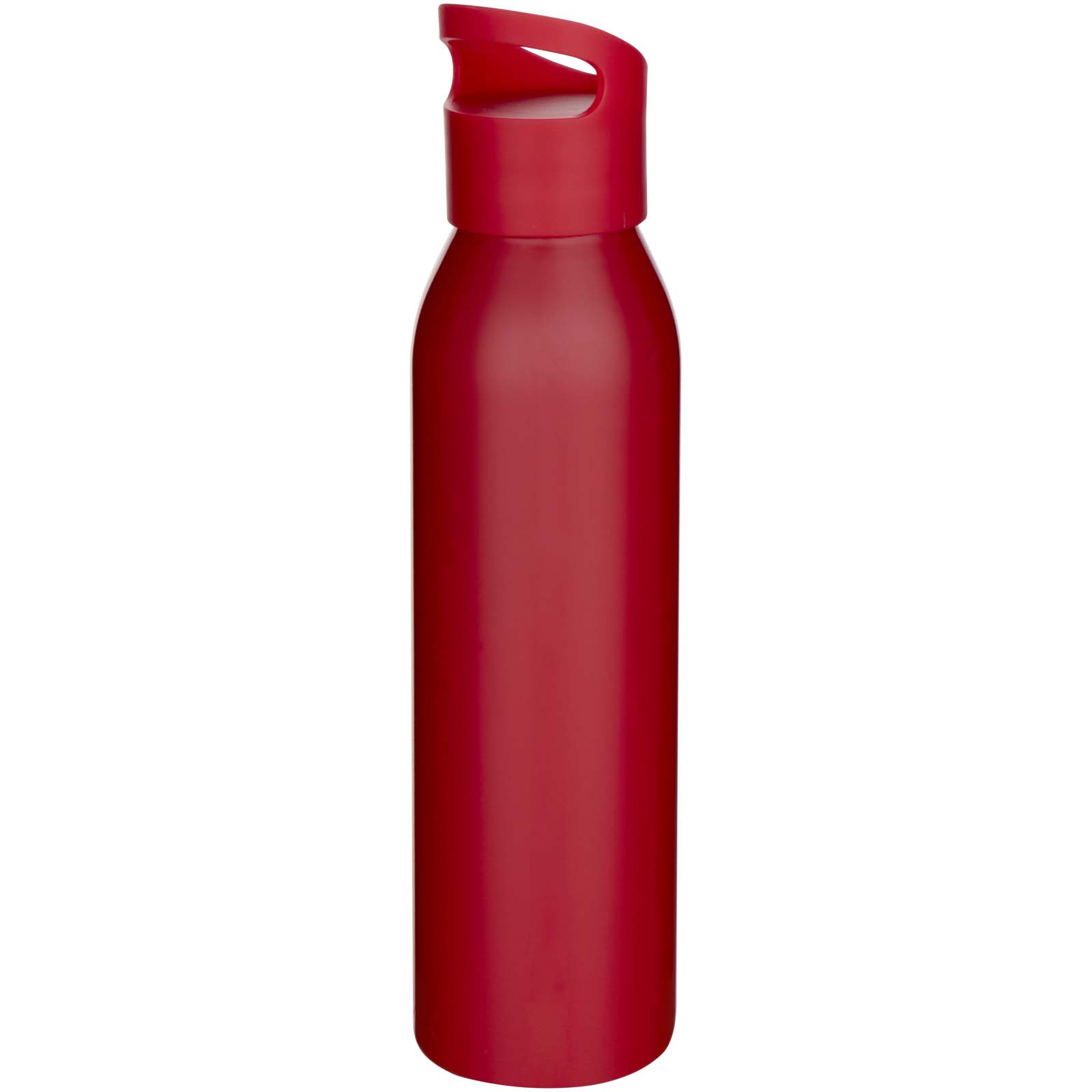 Sky 650 ml RCS-zertifizierte, einwandige Trinkflasche aus recyceltem Edelstahl rot