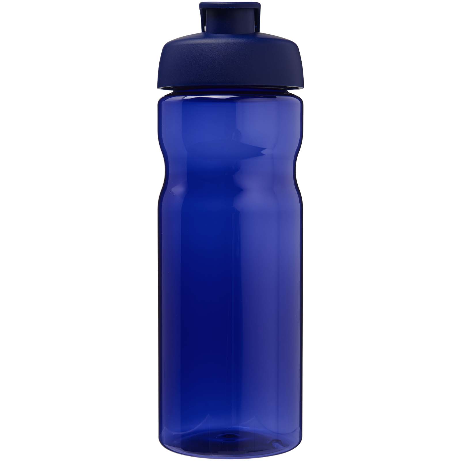 H2O Active® Eco POP Base 650 ml Sportflasche mit Klappdeckel blau