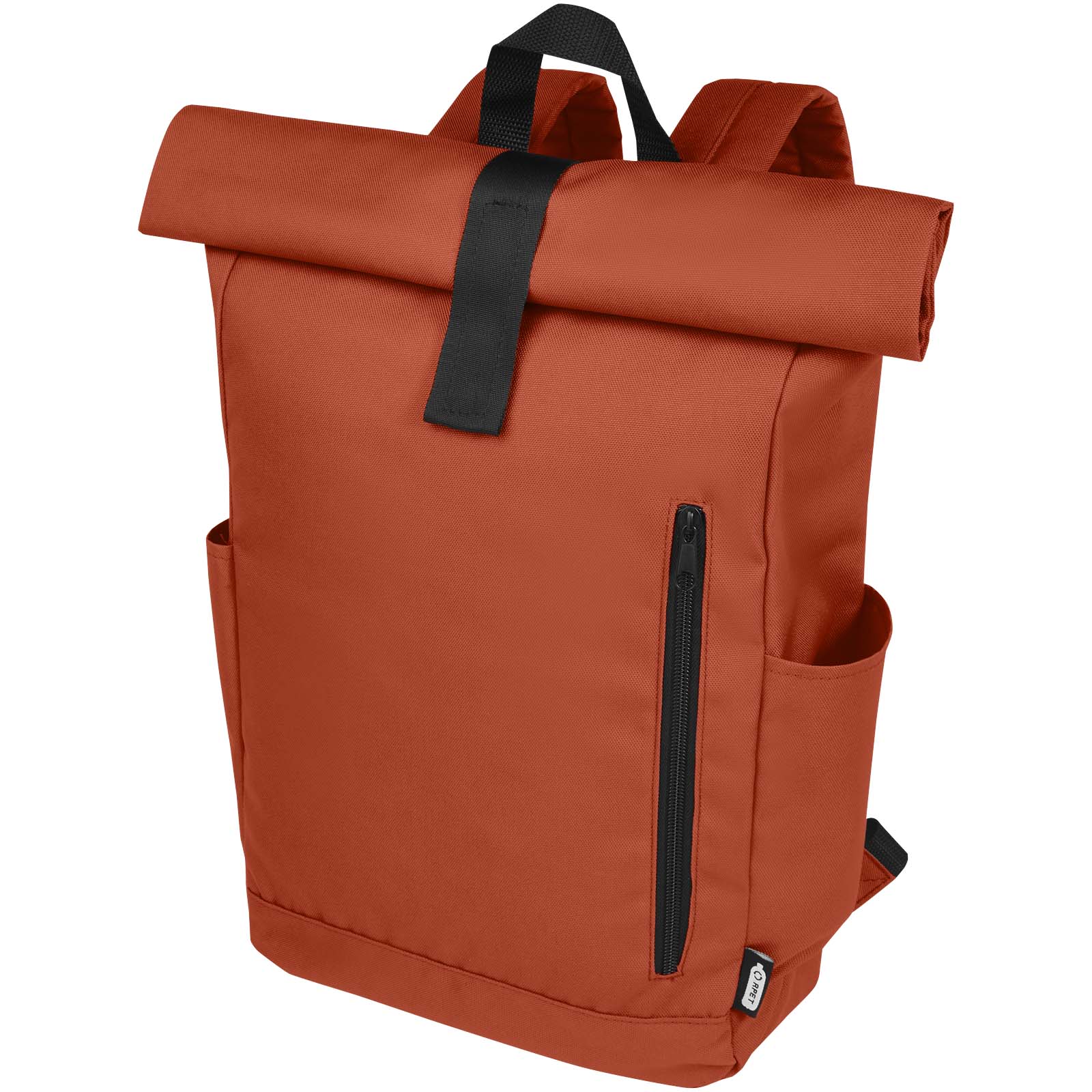 Byron 15,6" GRS RPET Roll-Top Rucksack 18 L ziegelstein