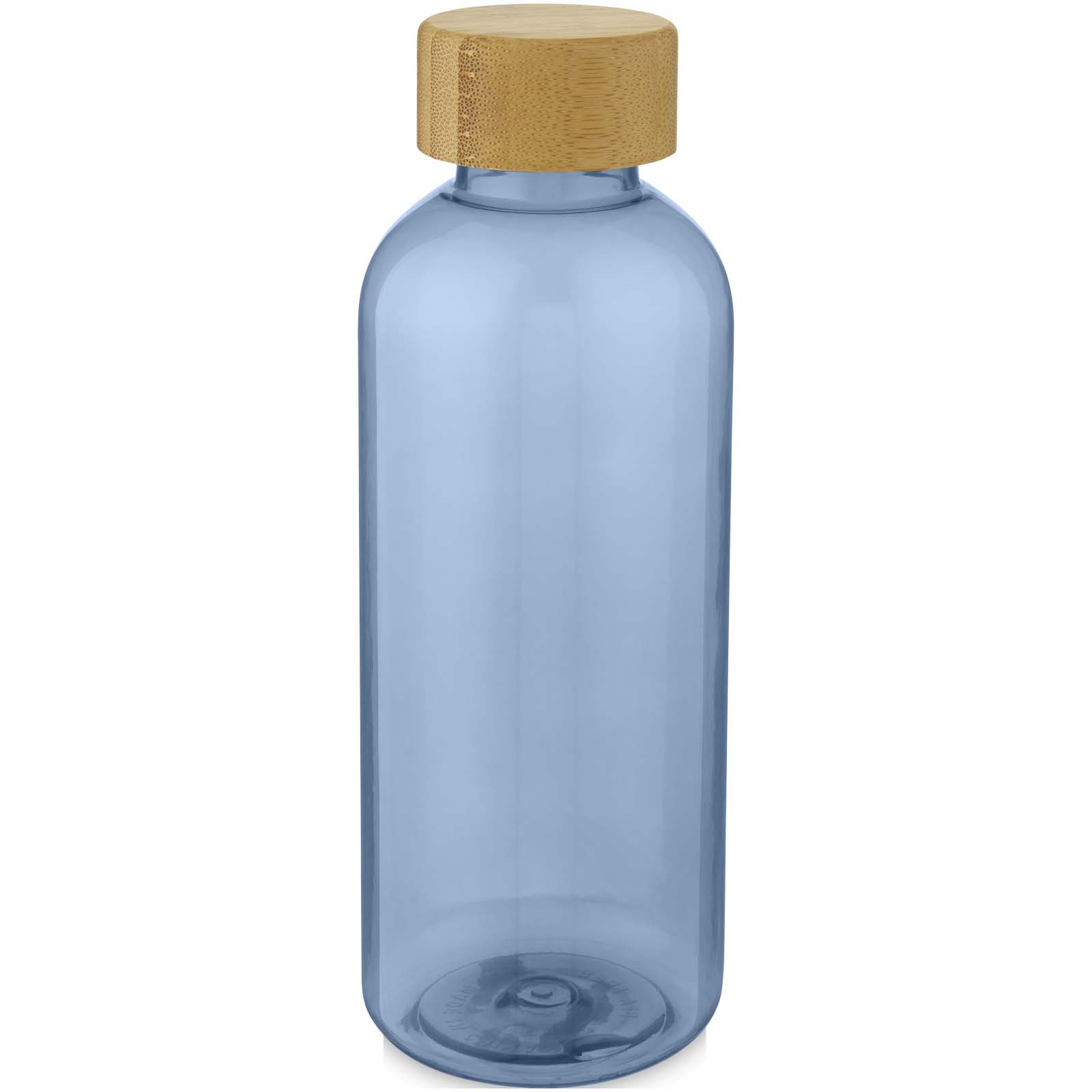 Ziggs 650 ml Sportflasche aus recyceltem Kunststoff transparent blau