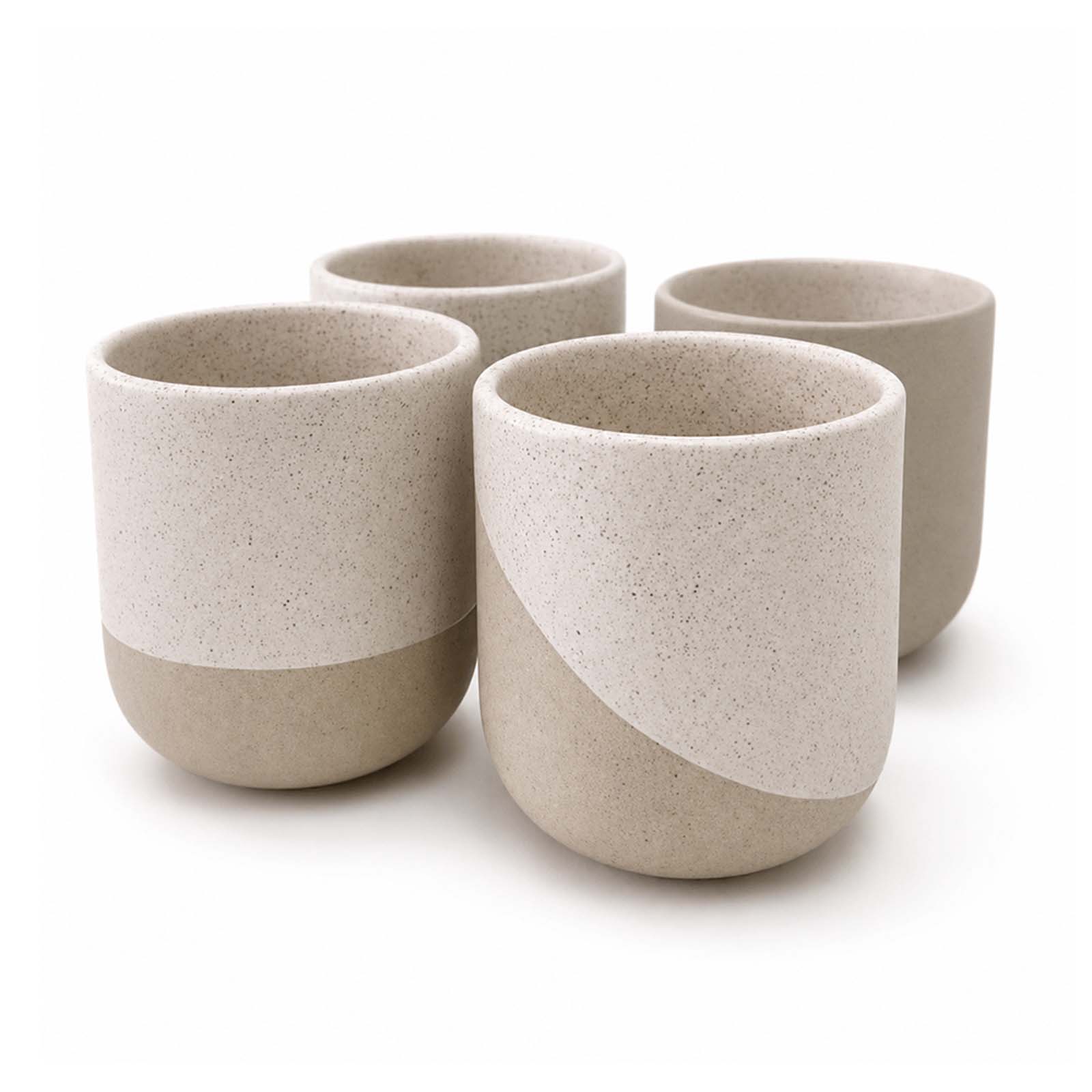 Originalhome Reclay 350 ml Tee- und Matcha-Becher Set weiss