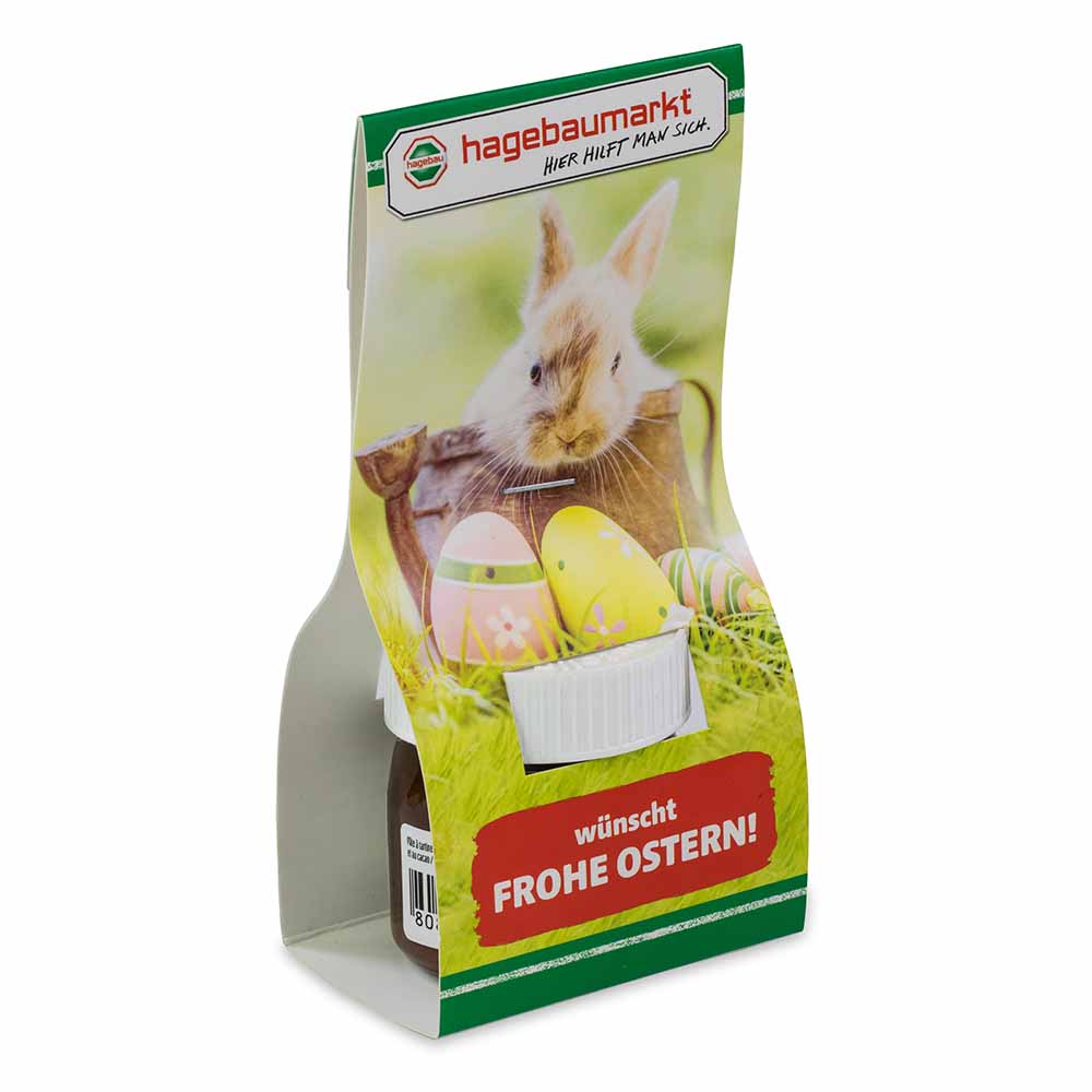Nutella in Überreichverpackung - Ostern - mit Digitaldruck