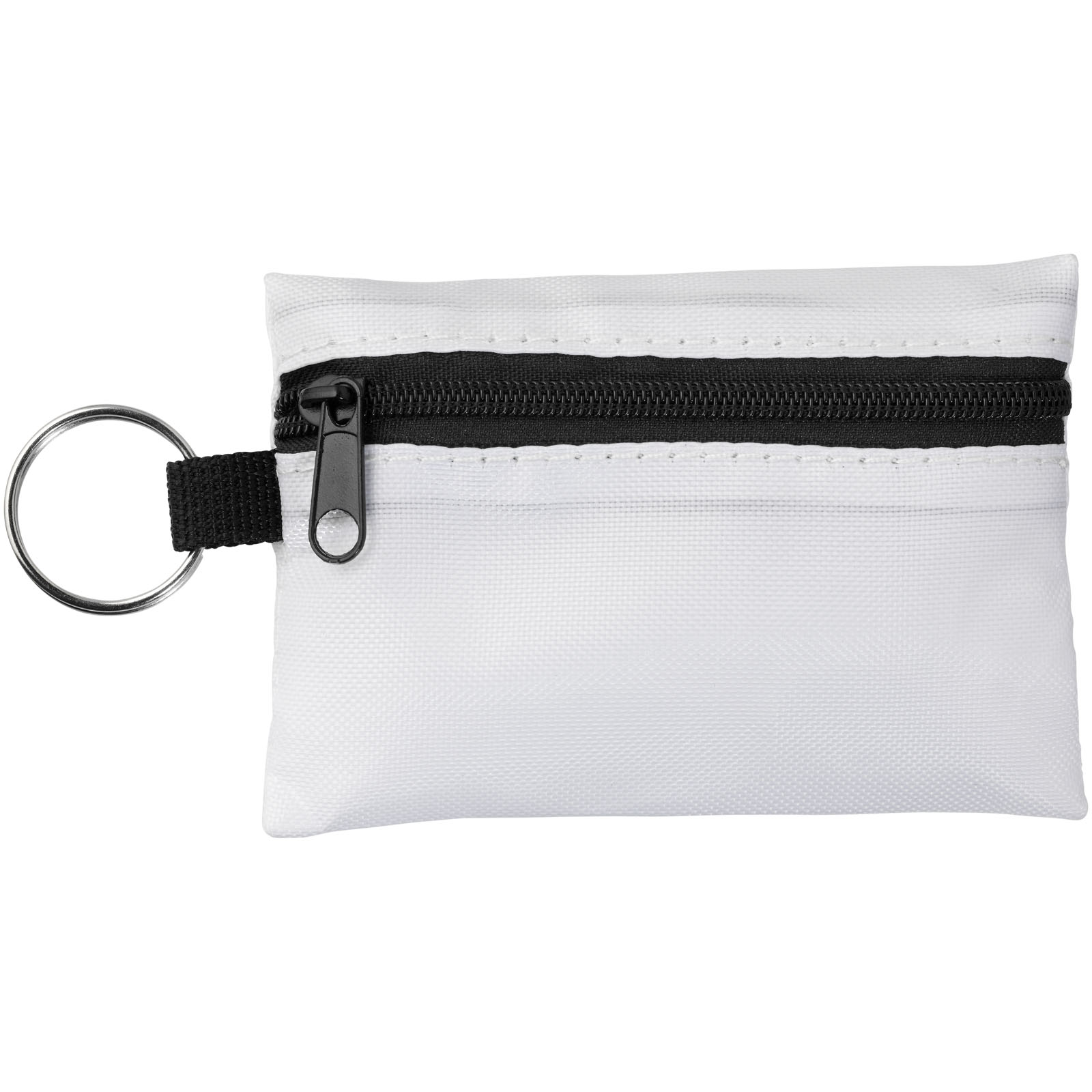 Valdemar 16-teilige Erste-Hilfe-Tasche mit Schlüsselanhänger weiss