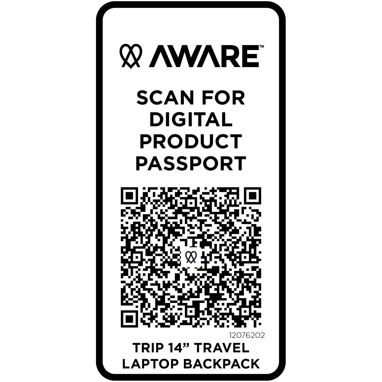 Trip 14" Aware™ Recycelter Laptop Rucksack 9 L offwhite