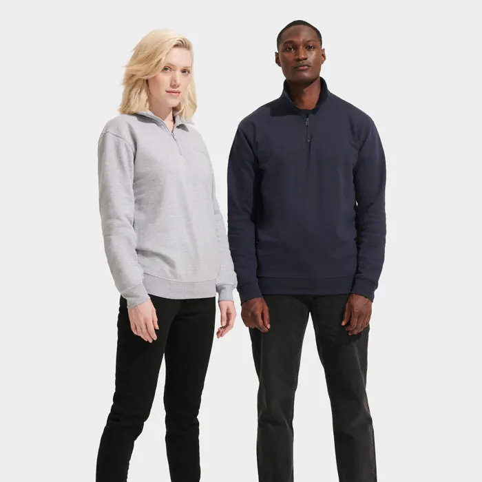 CONRAD Sweater Zip Kragen
