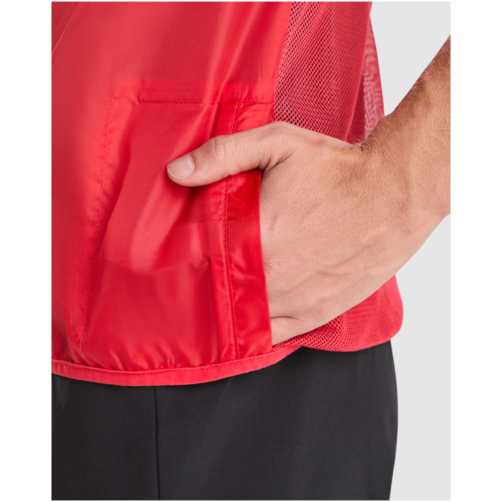 Jannu leichte Laufweste Unisex fluorgelb