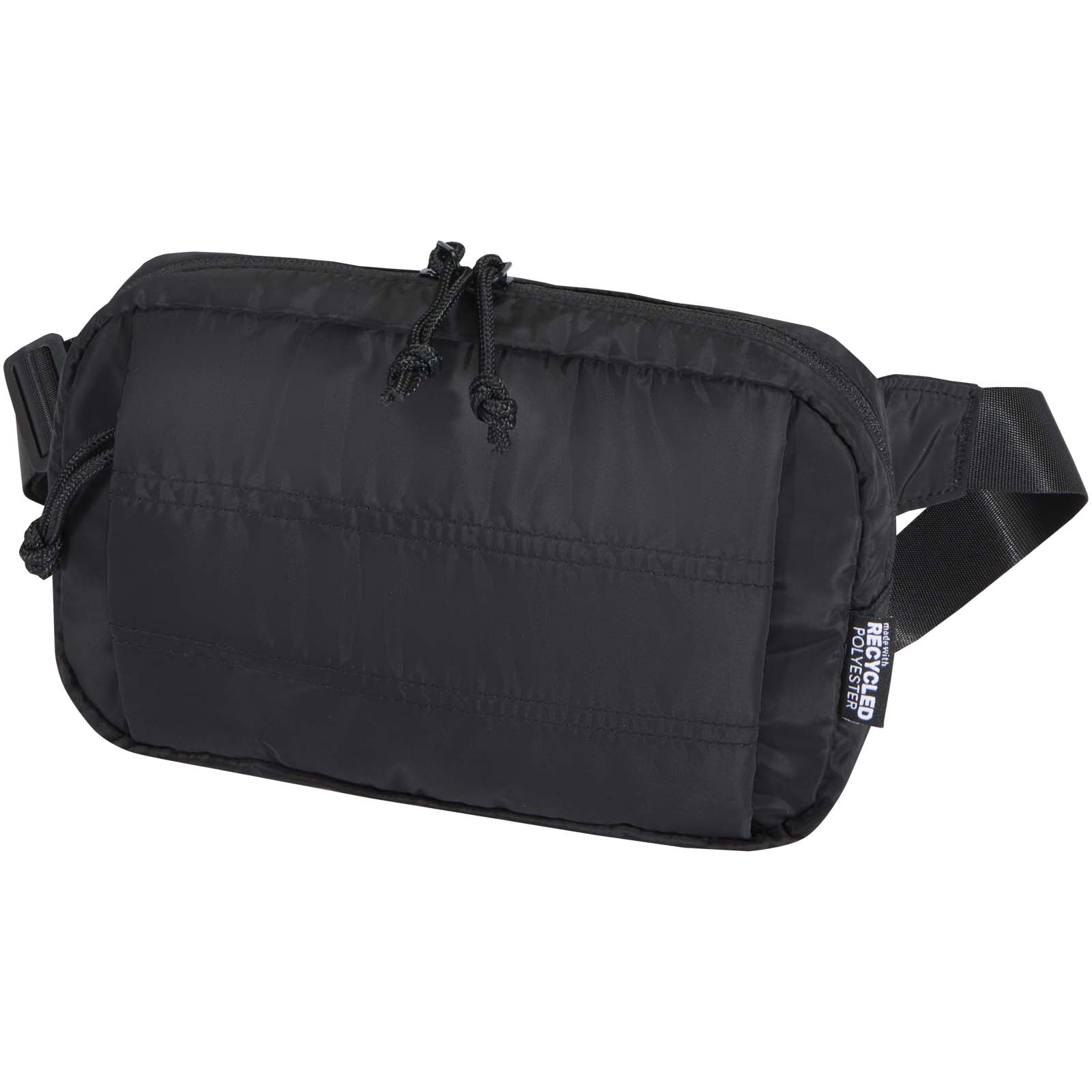 Puffer GRS recycelte Gürteltasche 1,5L schwarz