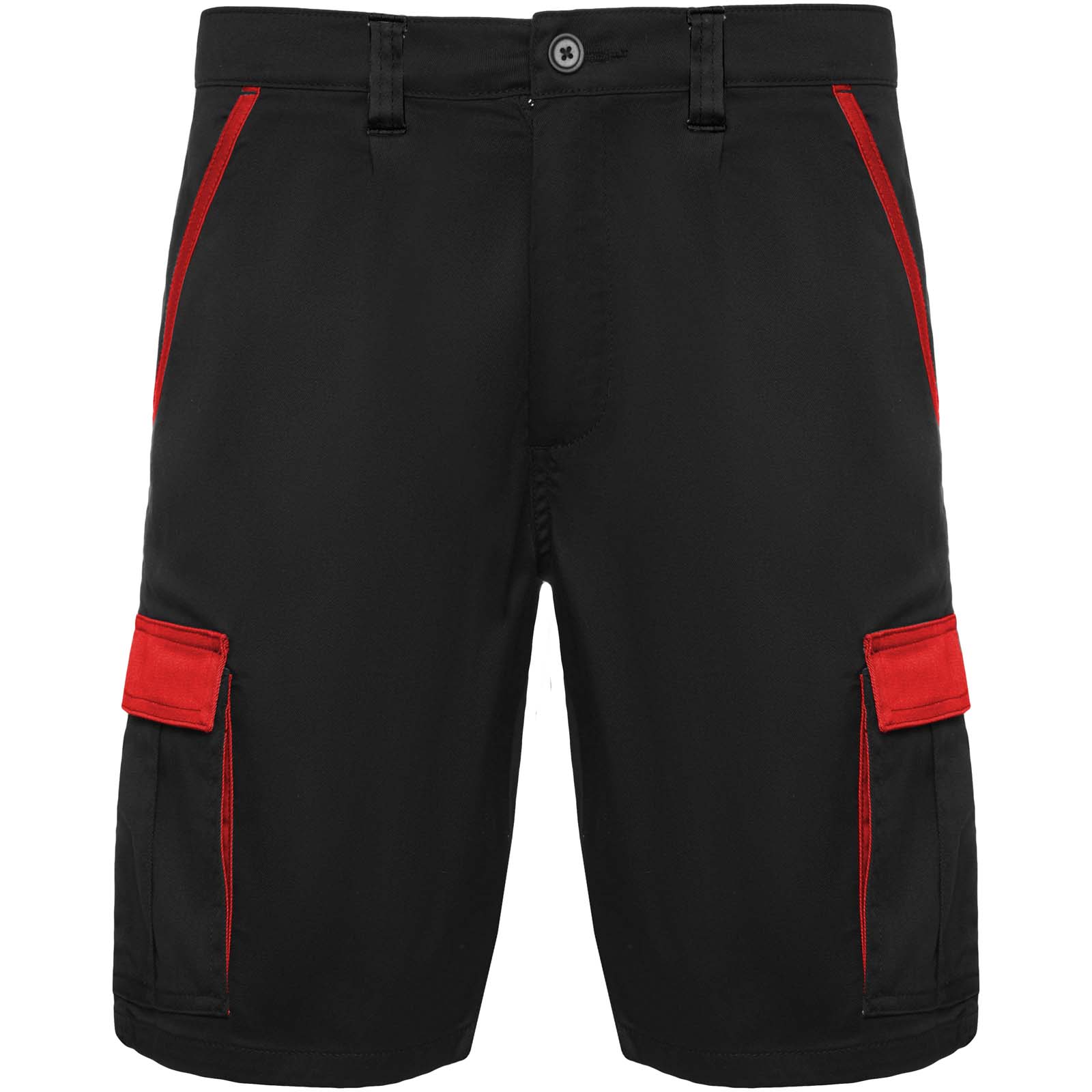 Tahoe Arbeitsshorts, 250 g/m2 schwarz, rot