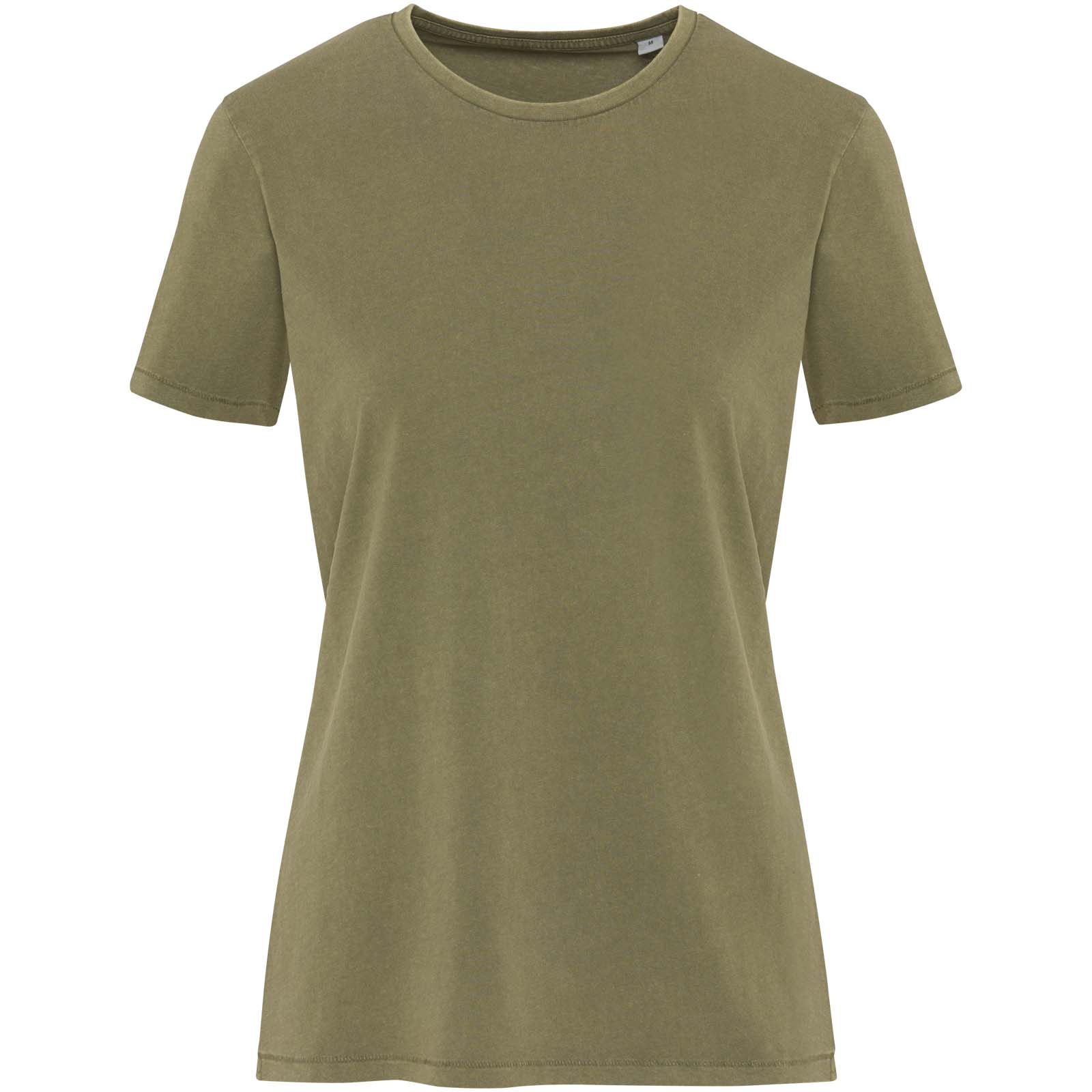 Nanaimo Kurzärmeliges T-Shirt für Damen im Washed Look, 160 g/m2 waldgrün