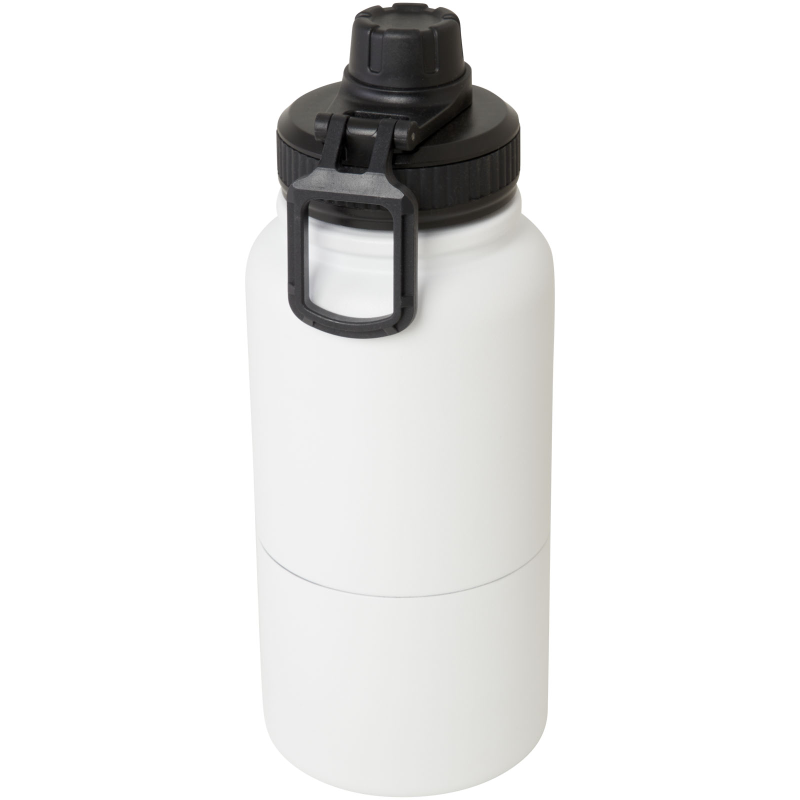 Dupeca 840 ml RCS-zertifizierte Isolierflasche aus Edelstahl weiss