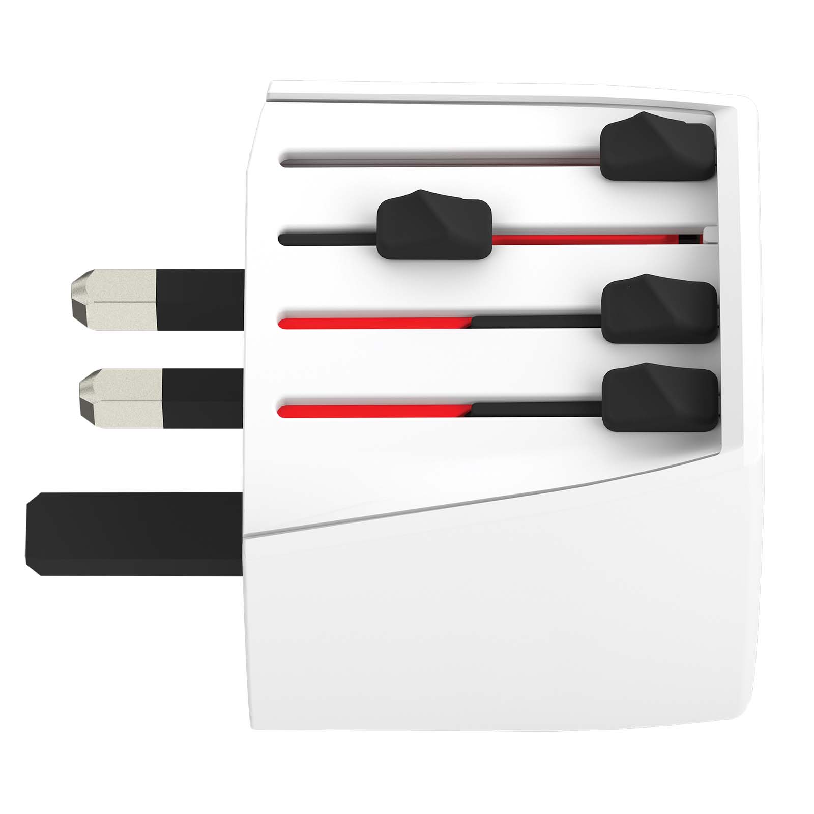 SKROSS® MUV Micro Reiseadapter weiss