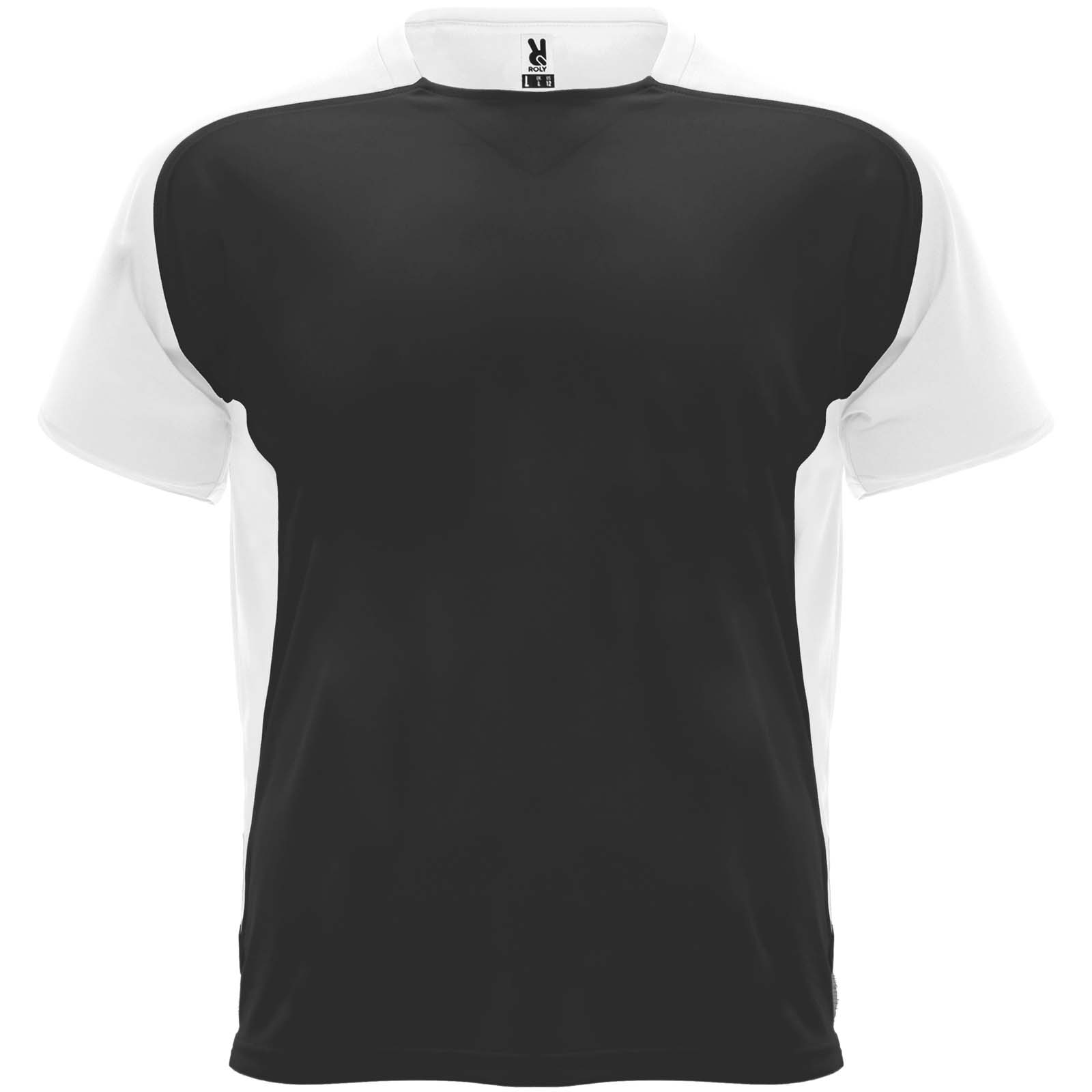 Bugatti T-Shirt Unisex aus recyceltem Material schwarz, weiss