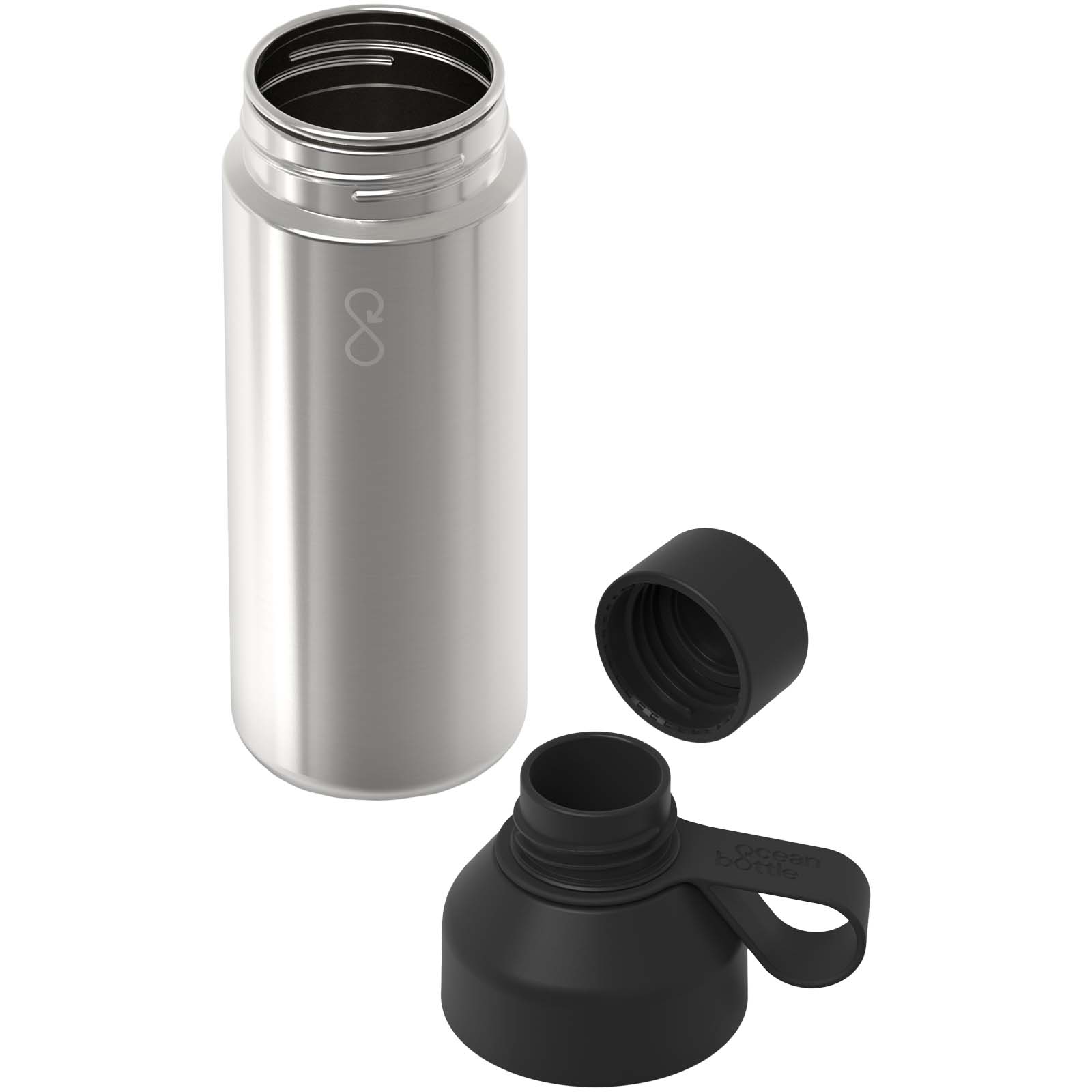 Ocean Bottle Lite 620 ml Flasche schwarz