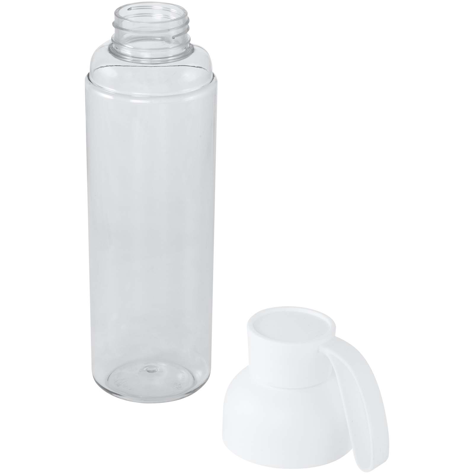 Illuminate 600 ml RPET-Wasserflasche weiss