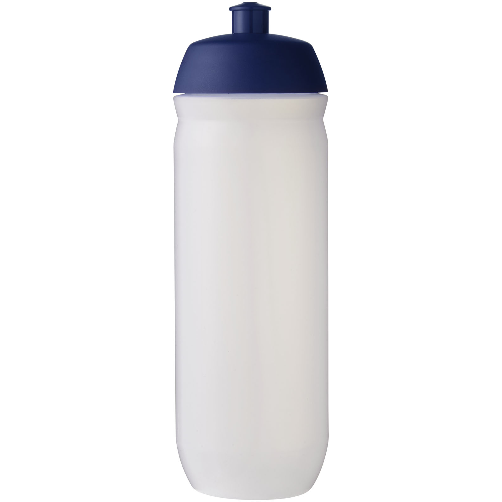 HydroFlex™ 750 ml Squeezy Sportflasche blau, transparent weiss