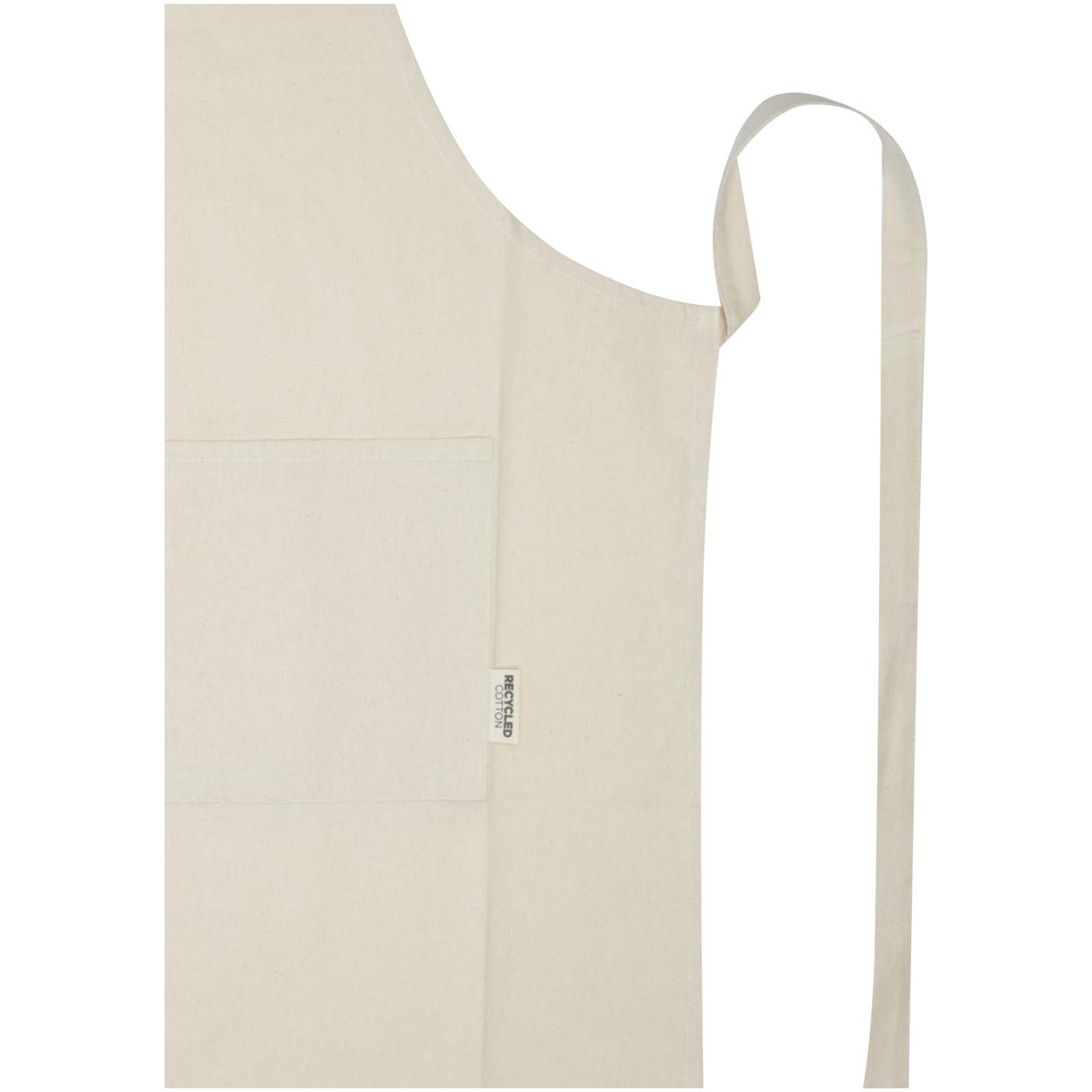 Nia 200 g/m² Schürze aus recycelter Baumwolle heather grün