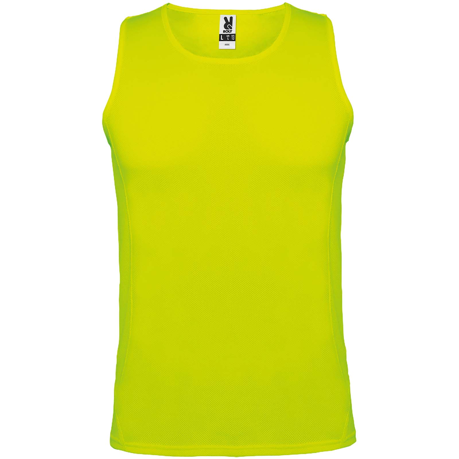 Andre 140 g/m² Sport Top für Herren fluorgelb