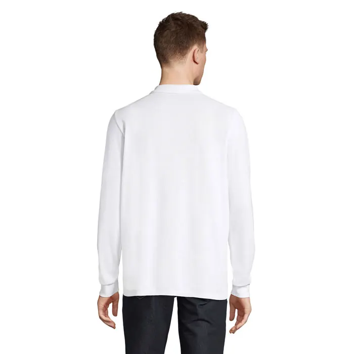 Unisex-Langarm-Poloshirt 200 Prime