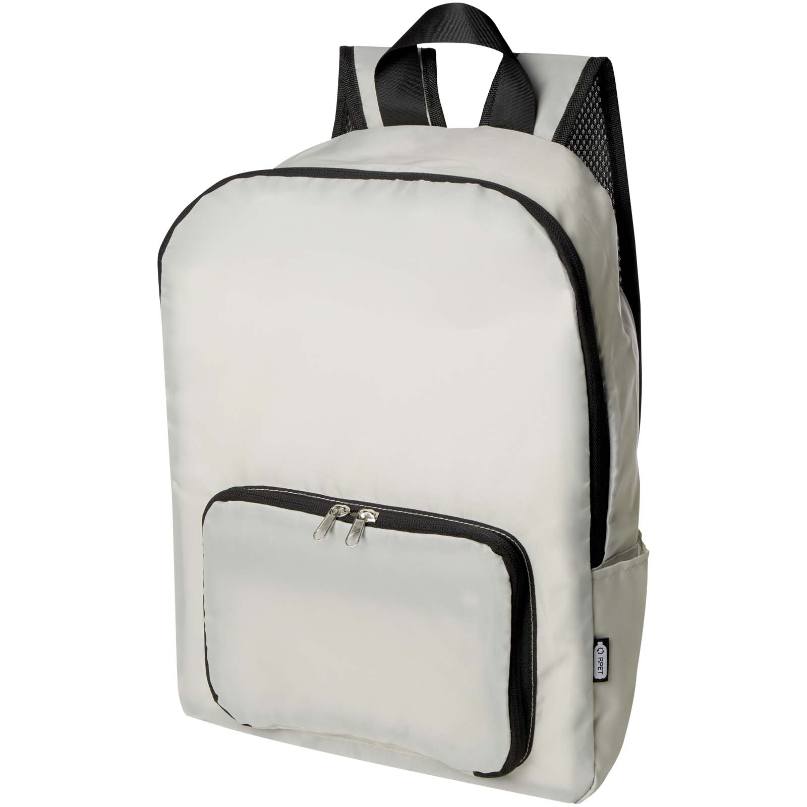 EcoFold faltbarer RPET Rucksack 15 L sandstone