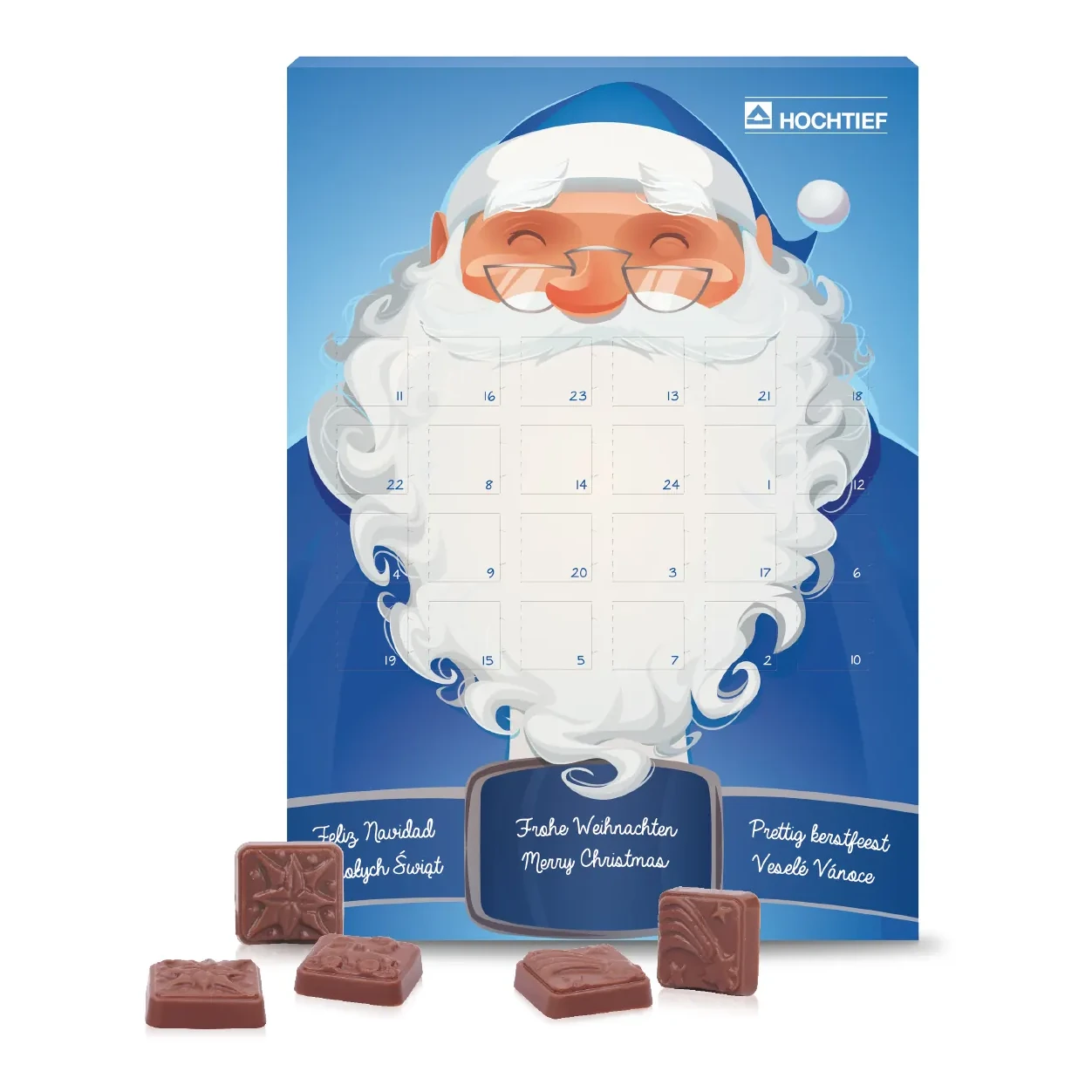 Wand-Adventskalender "Classic Design"