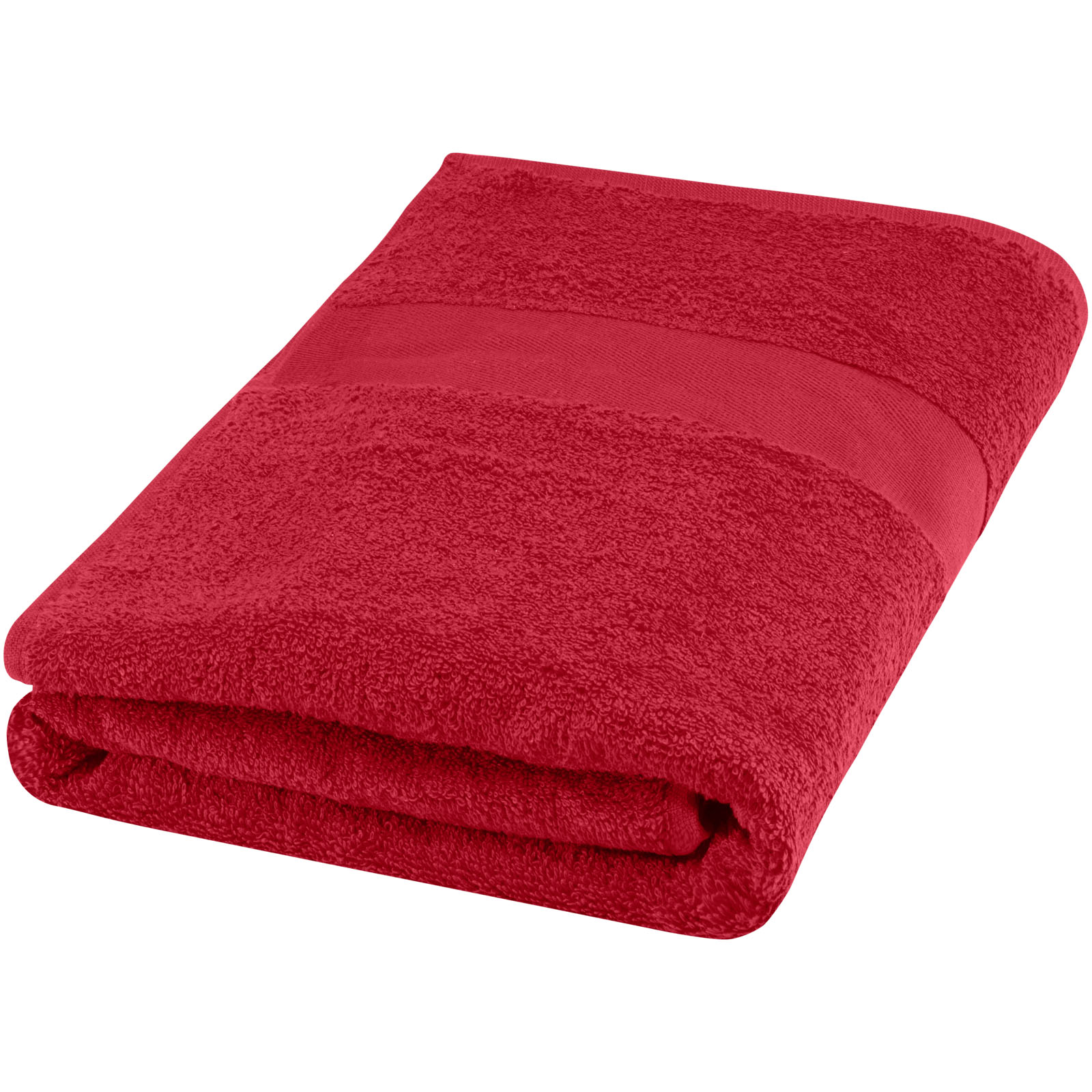Amelia 450 g/m² Baumwollhandtuch 70 x 140 cm rot