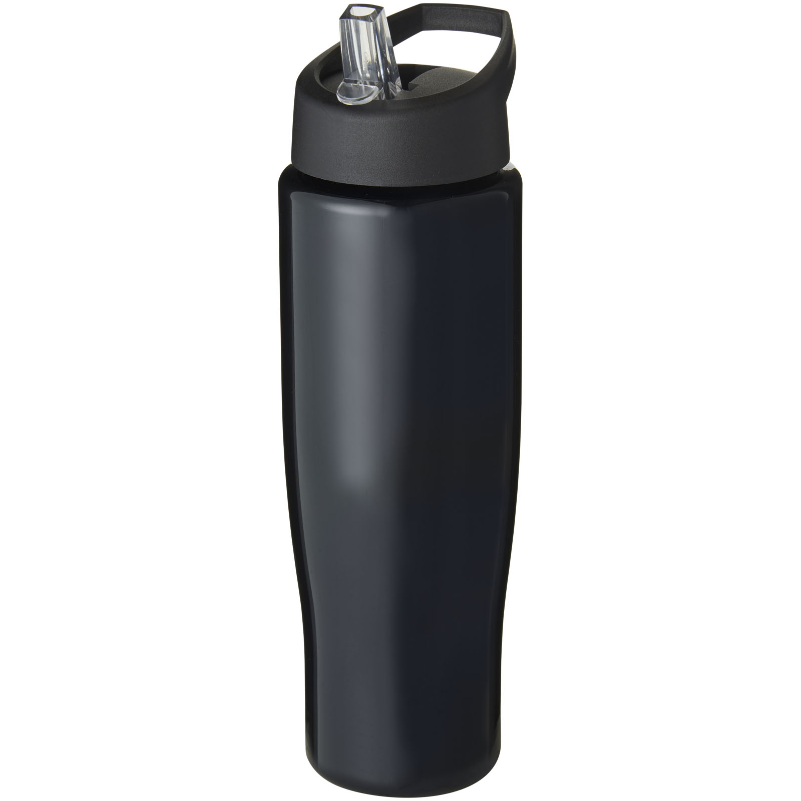 H2O Active® Tempo 700 ml Sportflasche mit Ausgussdeckel schwarz