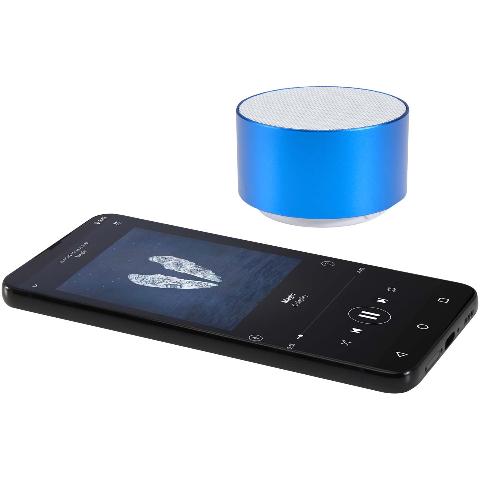 Ankaa 3 W Bluetooth® Lautsprecher aus recyceltem Aluminium royalblau