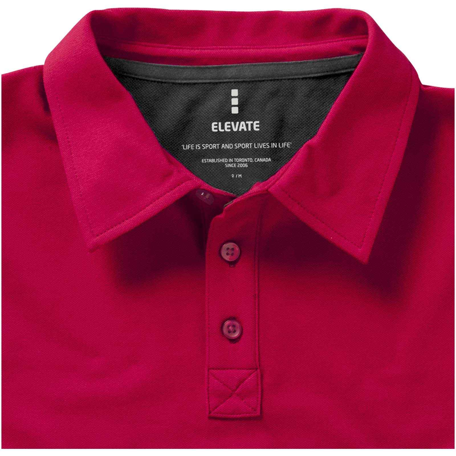 Markham 200 g/m² Stretch Poloshirt für Herren rot