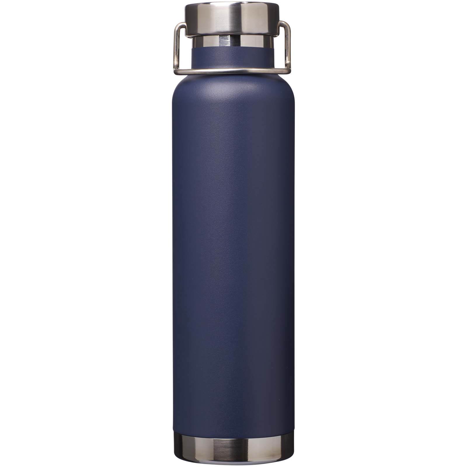 Thor 650 ml RCS-zertifizierte Kupfer-Vakuum Isolierflasche aus recyceltem Edelstahl navy