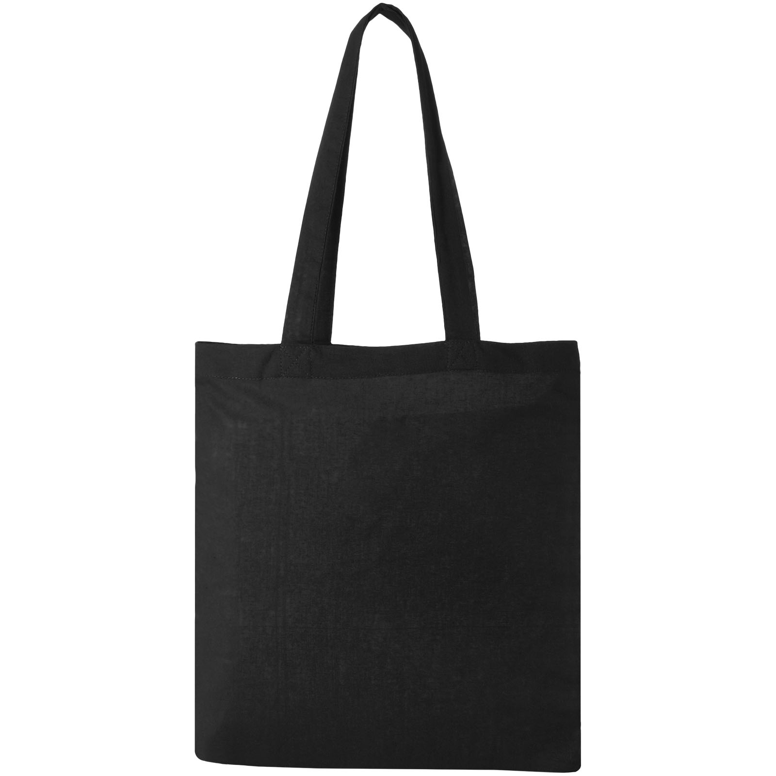 Madras 140 g/m² Baumwoll Tragetasche 7L schwarz