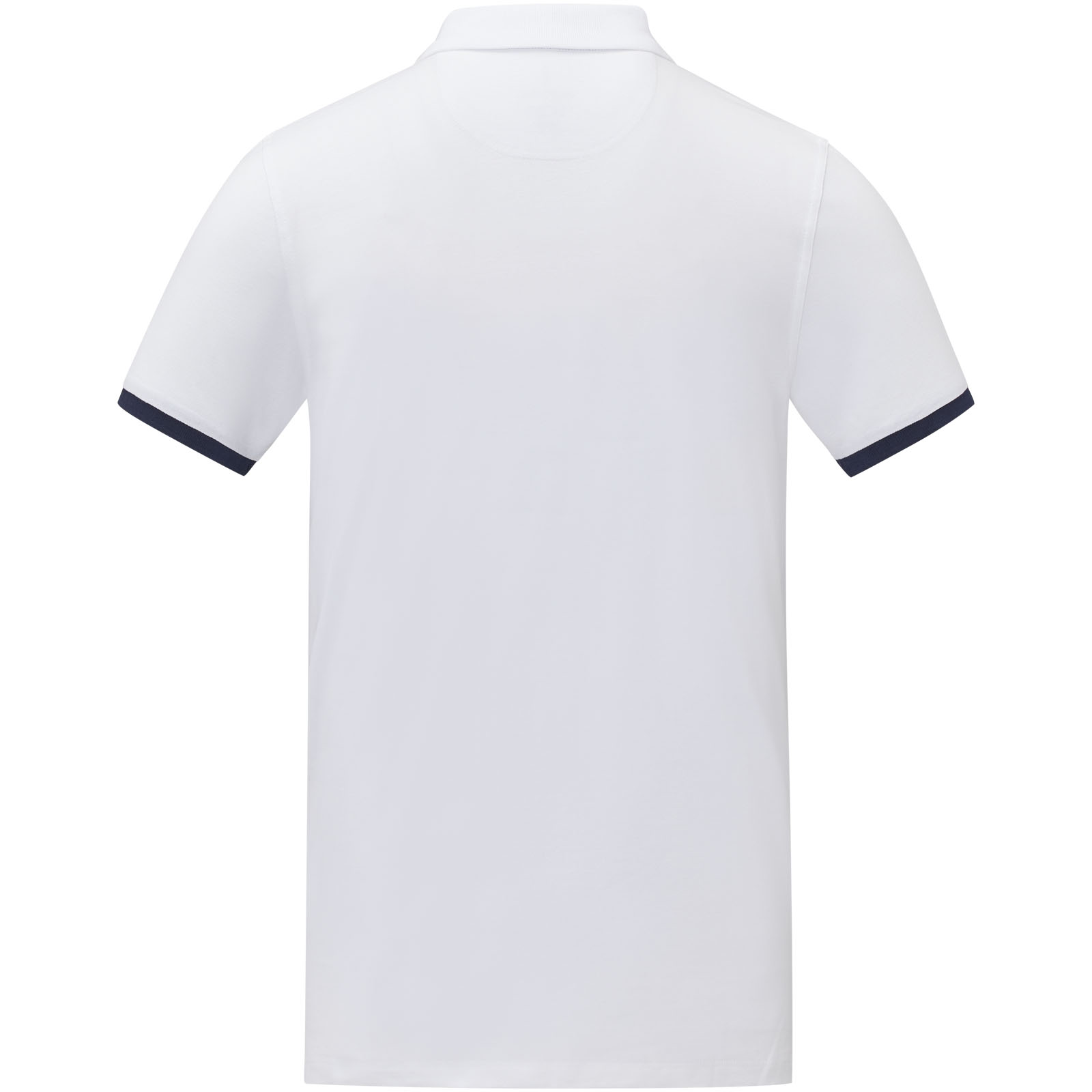 Morgan 200 g/m² Polo für Herren, zweifarbig weiss