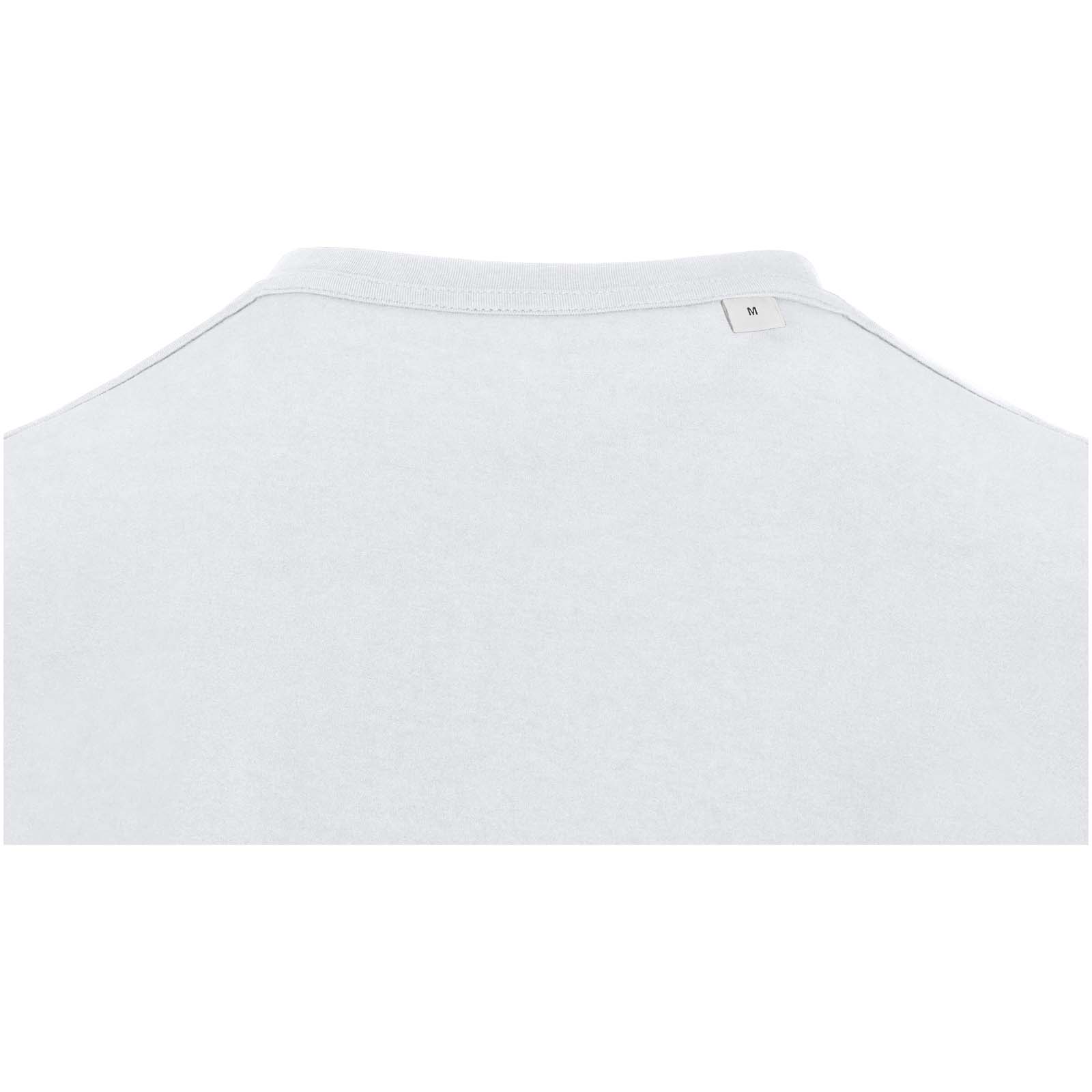 Balfour 200 g/m² Kurzärmeliges T-Shirt V-Ausschnitt Bio Baumwolle (OCS), unisex weiss
