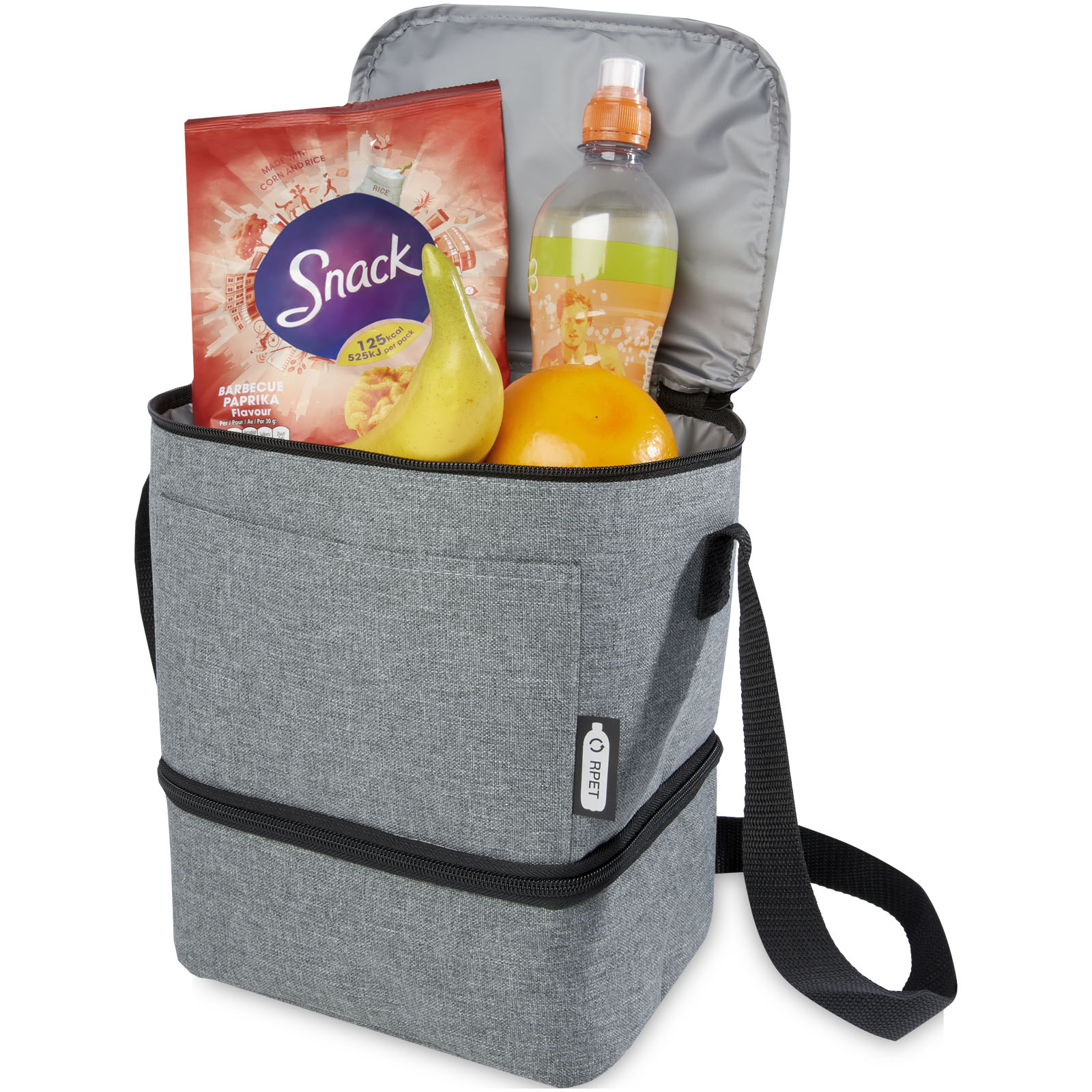 Tundra GRS rPET Lunch Kühltasche für 9 Dosen 9L heather grau