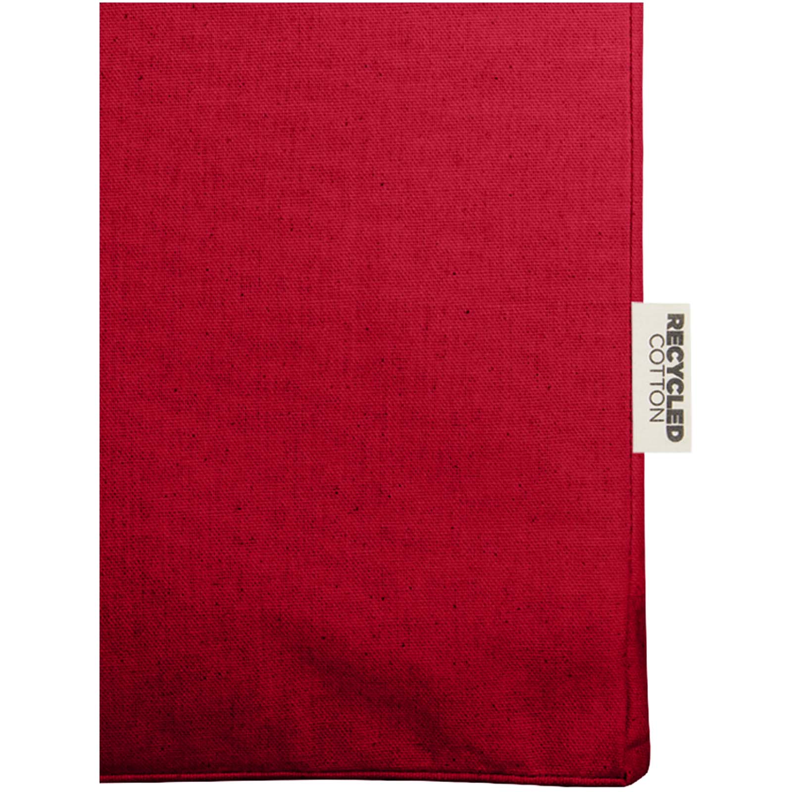 Odessa 220 g/m² GRS recycelte Baumwoll Tragetasche 13L rot