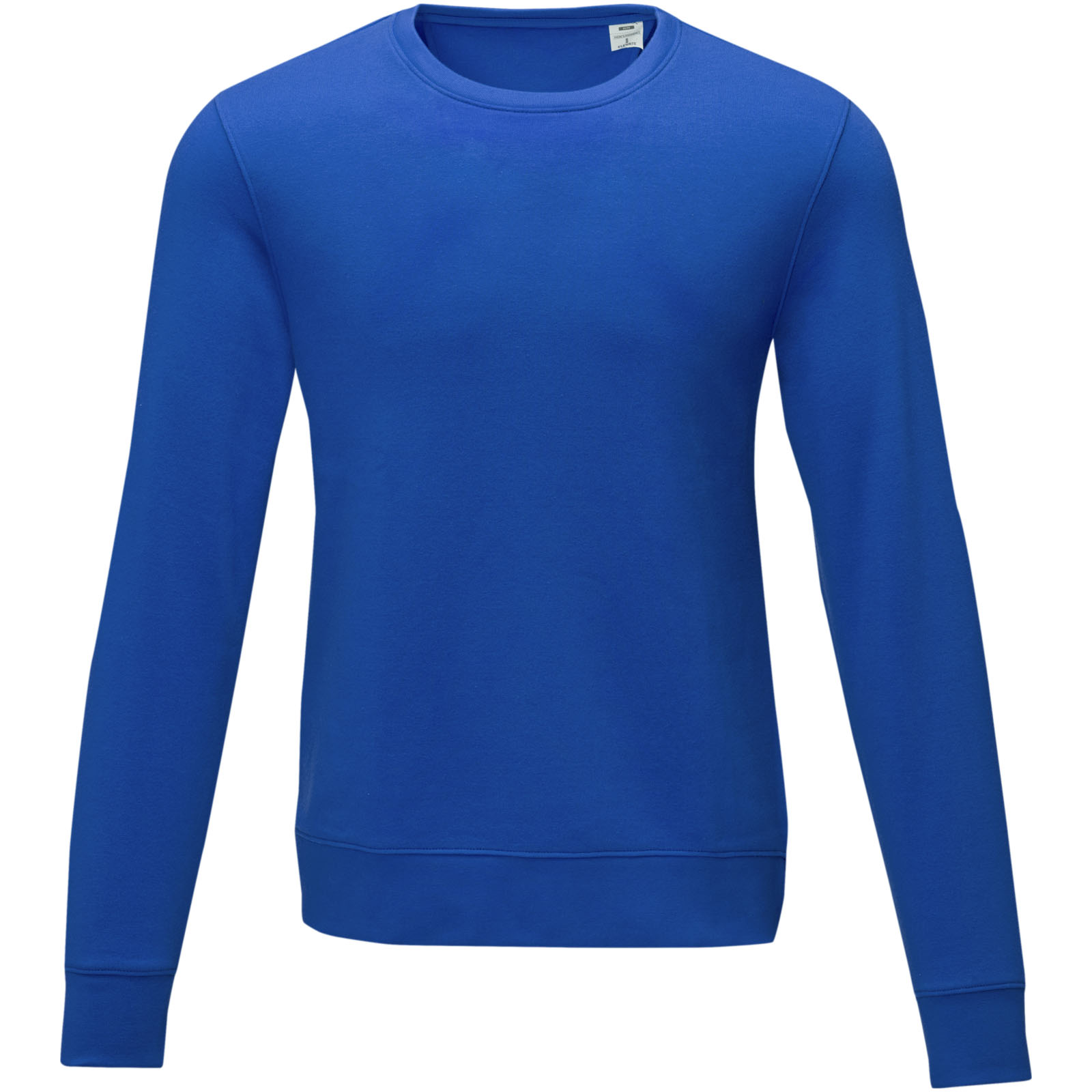 Charon 240 g/m² Herrenpullover mit Rundhalsausschnitt blau