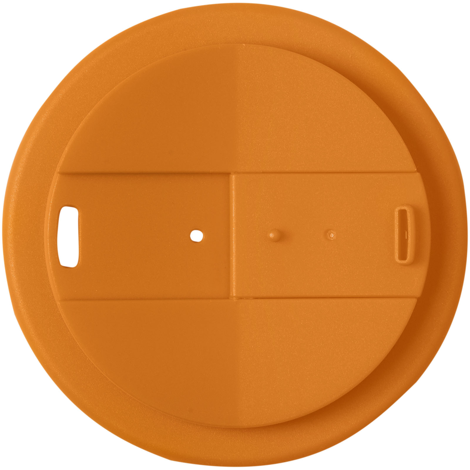 Brite-Americano® Eco 350 ml Isolierbecher mit auslaufsicherem Deckel orange