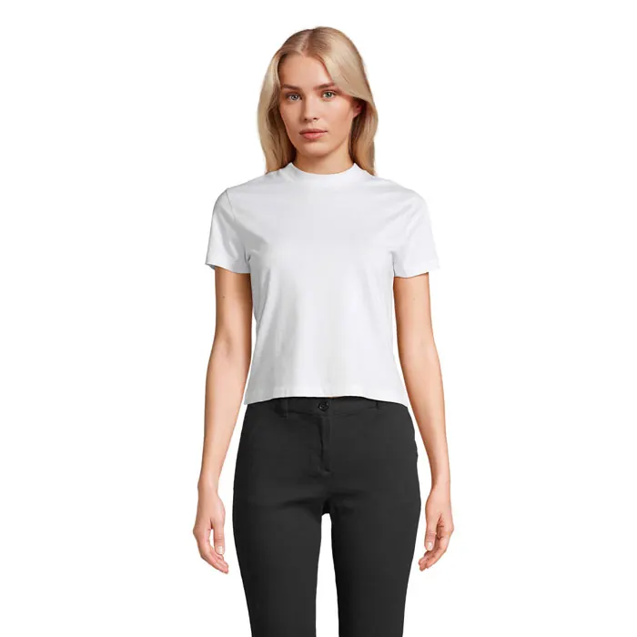 Damen-Crop-T-Shirt Lilia