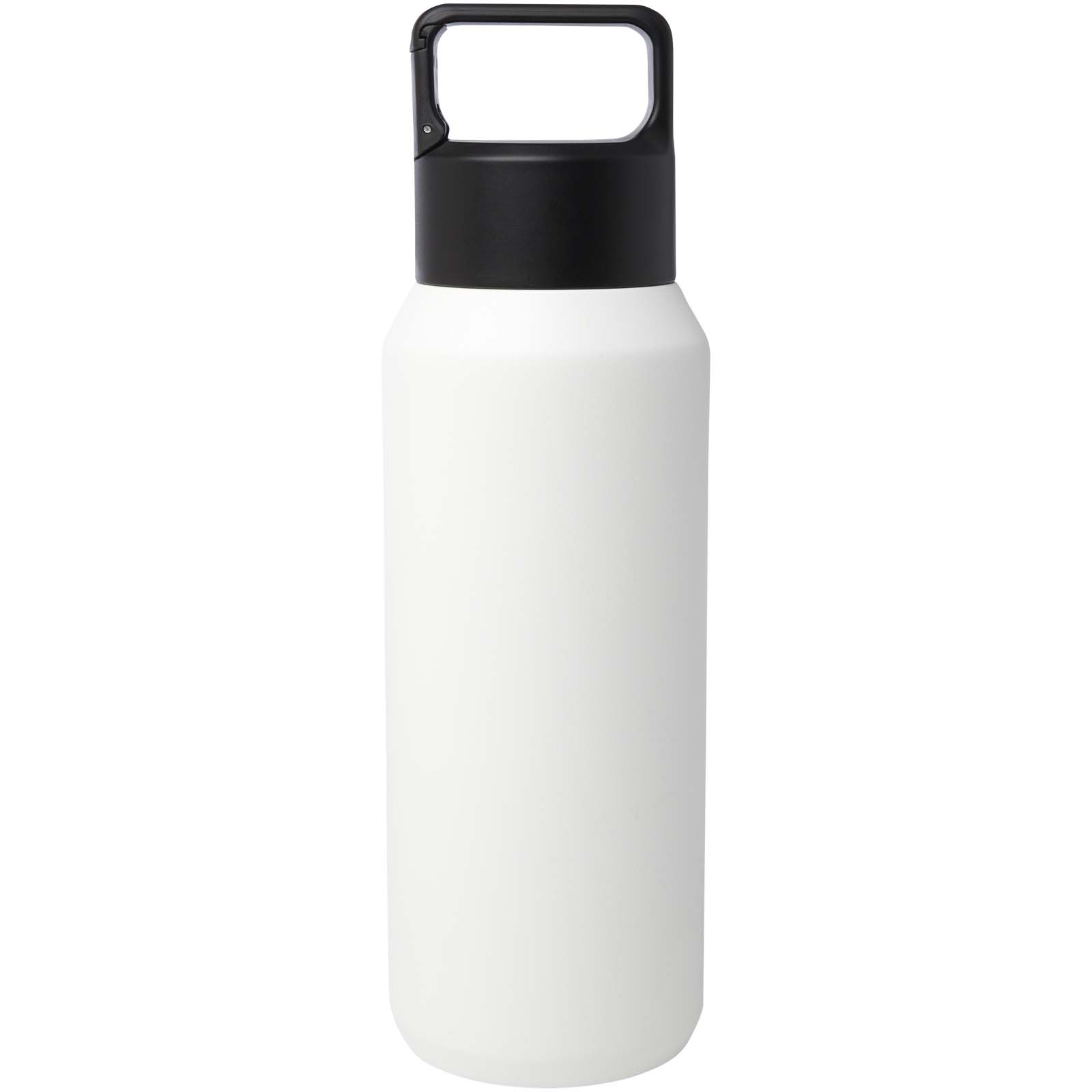 Astra 600 ml RCS-zertifizierte Kupfer-Vakuum Isolierflasche aus recyceltem Edelstahl (Kohlensäure geeignet) weiss