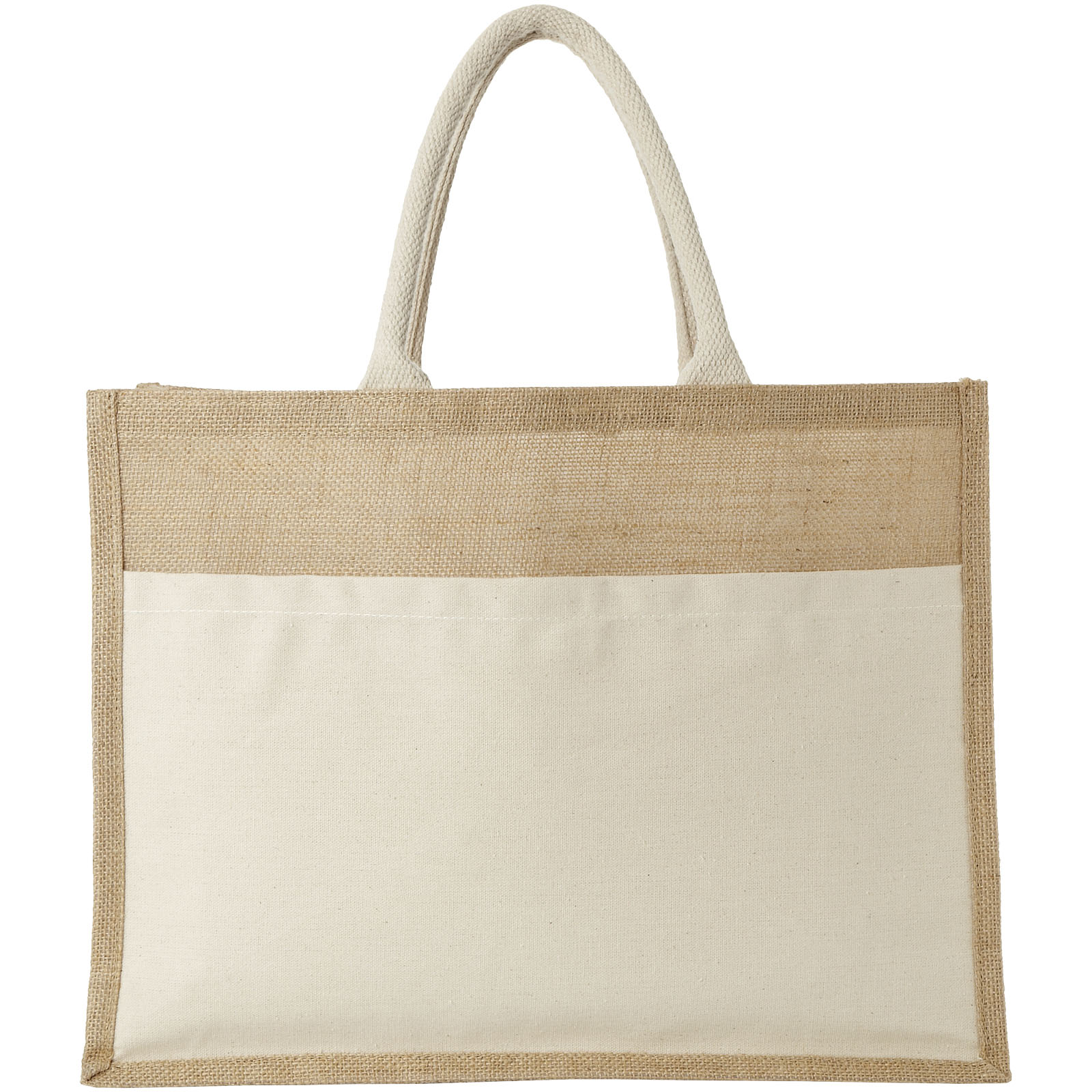 Mumbay Jute Tragetasche 18L natur, natural
