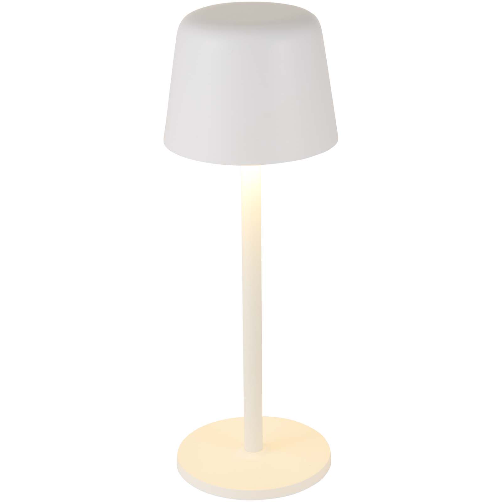 Alya Wiederaufladbare dimmbare Tischlampe mit 3 Lichtmodi weiss