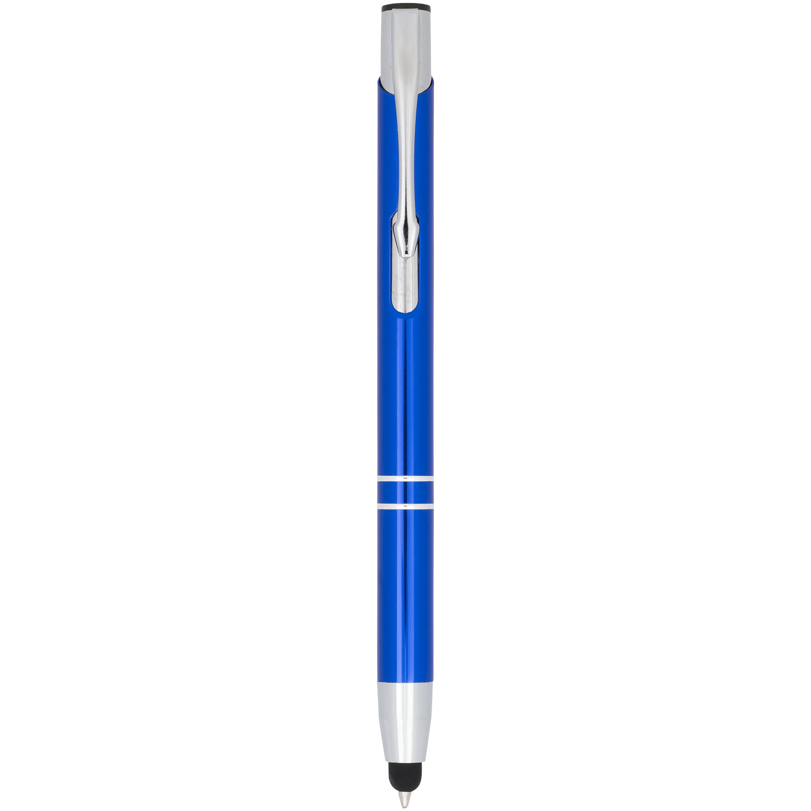 Moneta Kugelschreiber mit Metall Touchpen (blaue Mine) royalblau