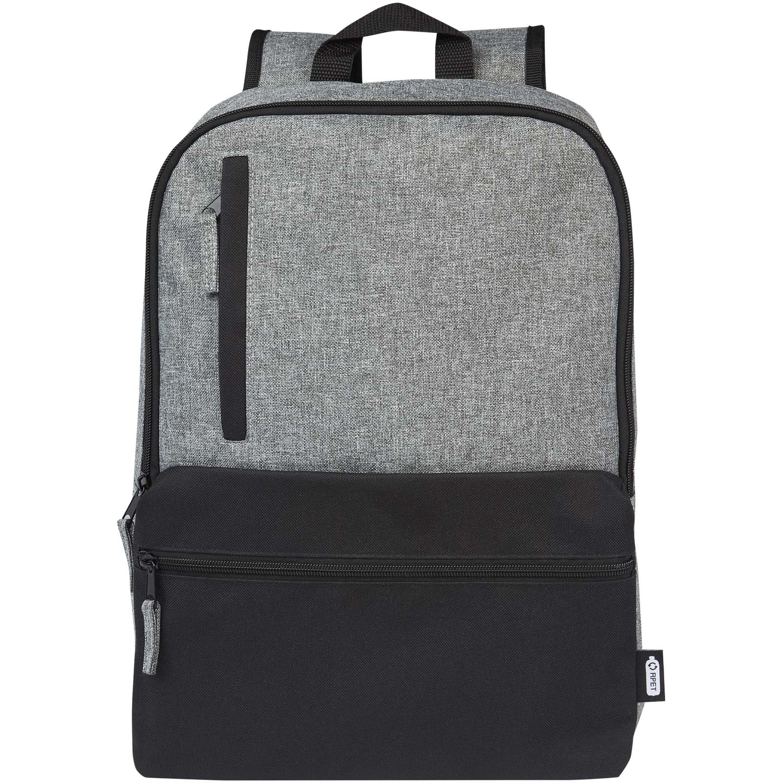 Reclaim 15" GRS recycelter Laptop Rucksack 14 L schwarz, heather grau